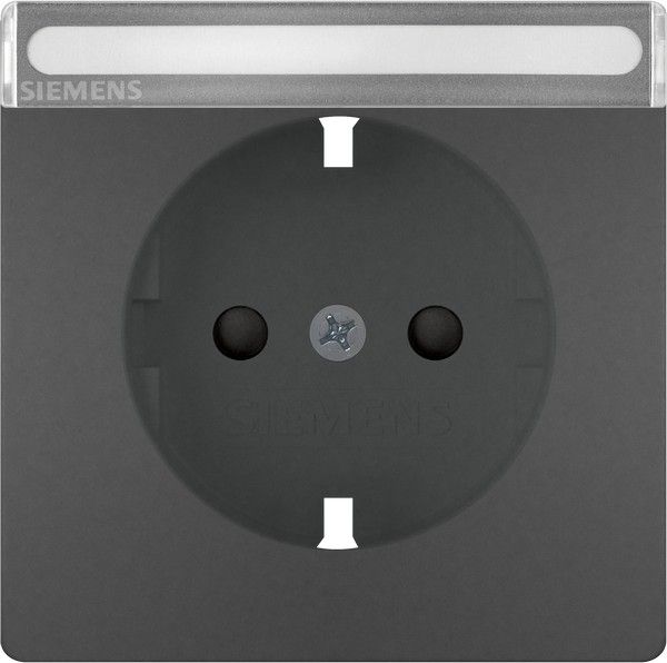 Tapa schuko protección de seguridad portaetiquetas