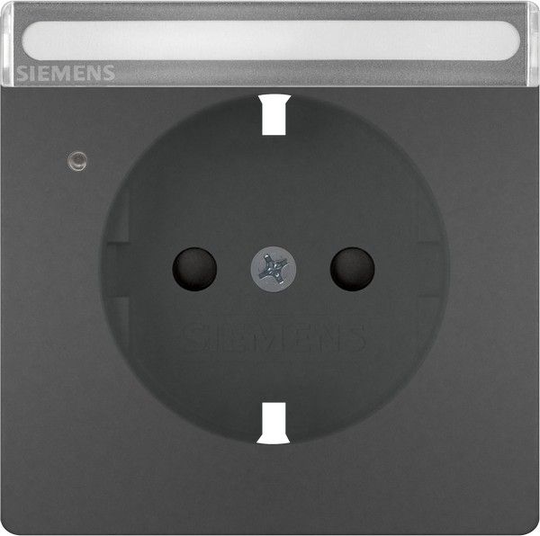 Tapa schuko protección de seguridad etiqueta indicador de servicio