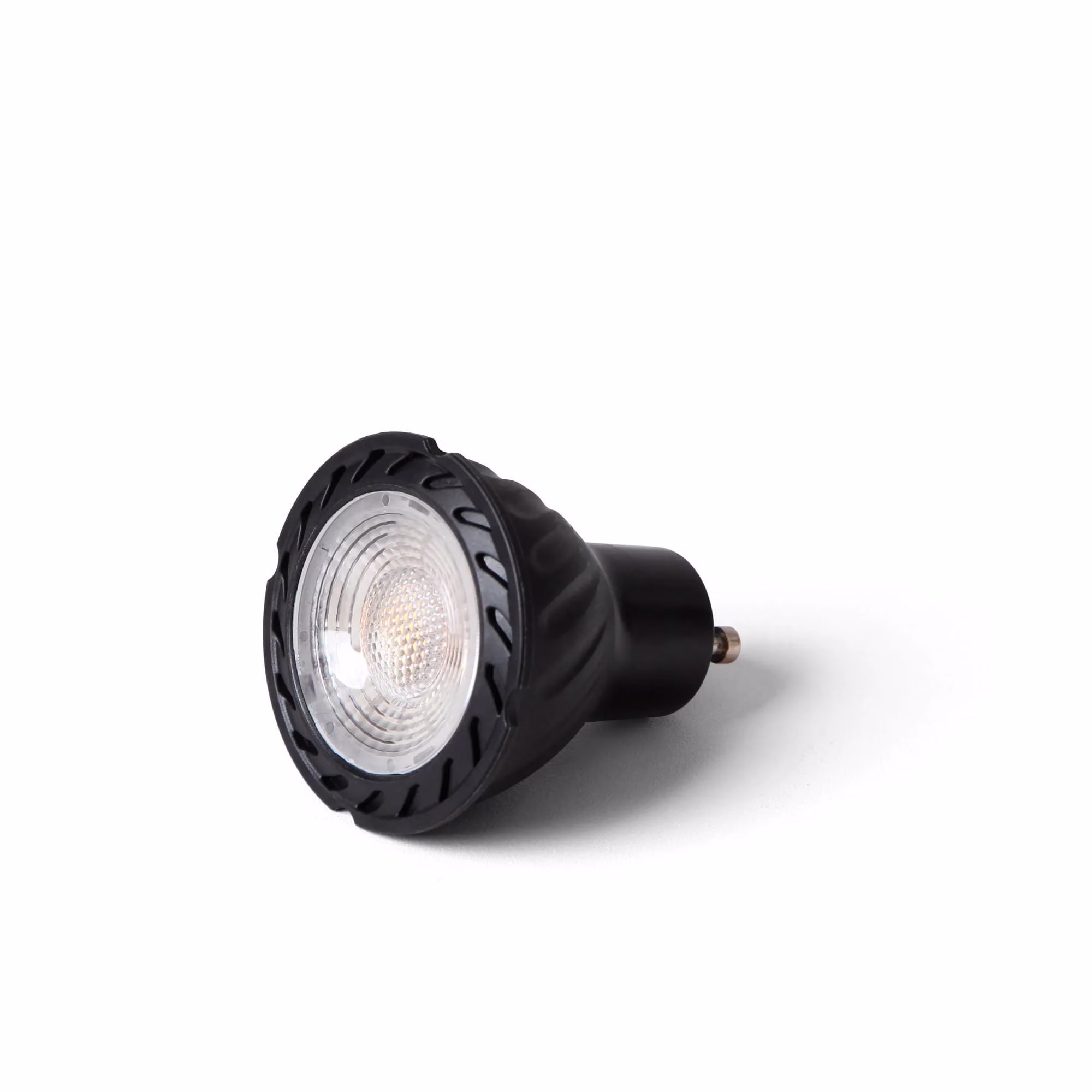 Bombilla GU10 LED 5W 2700K 38° negra