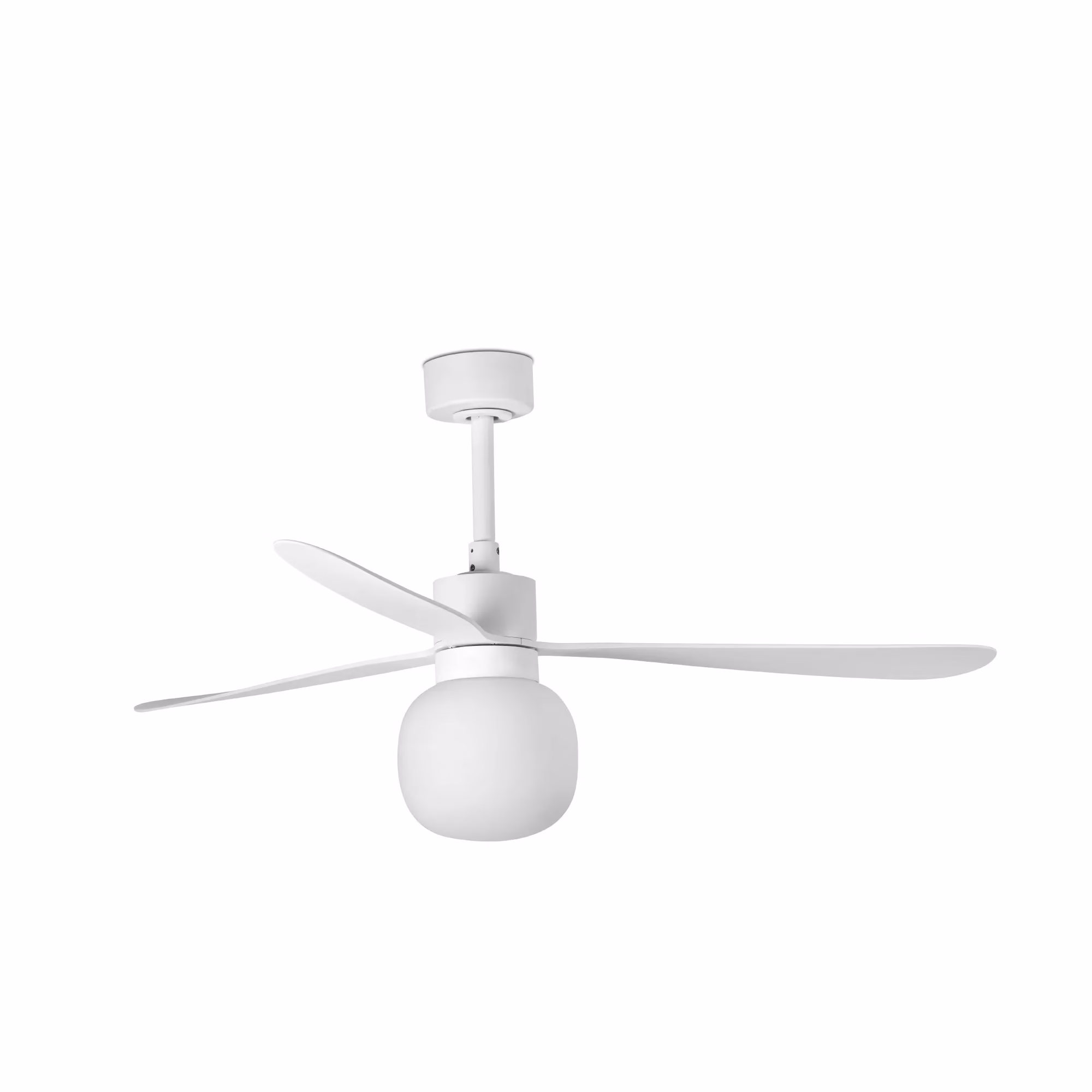 AMELIA BALL L Ventilador blanco/blancas Wall Control 2700K