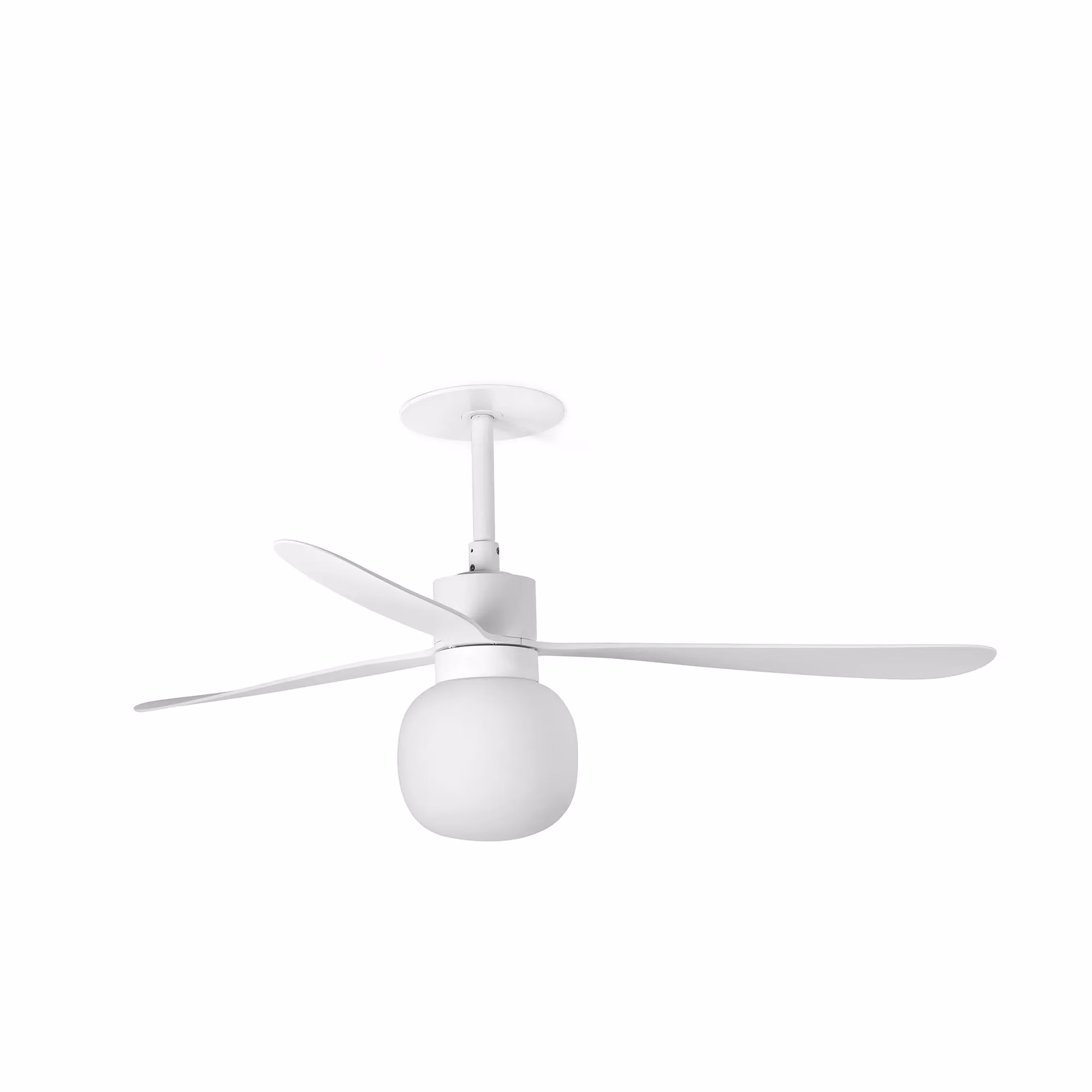 AMELIA BALL L RECESSED Ventilador blanco/blancas Wall Control 2700K