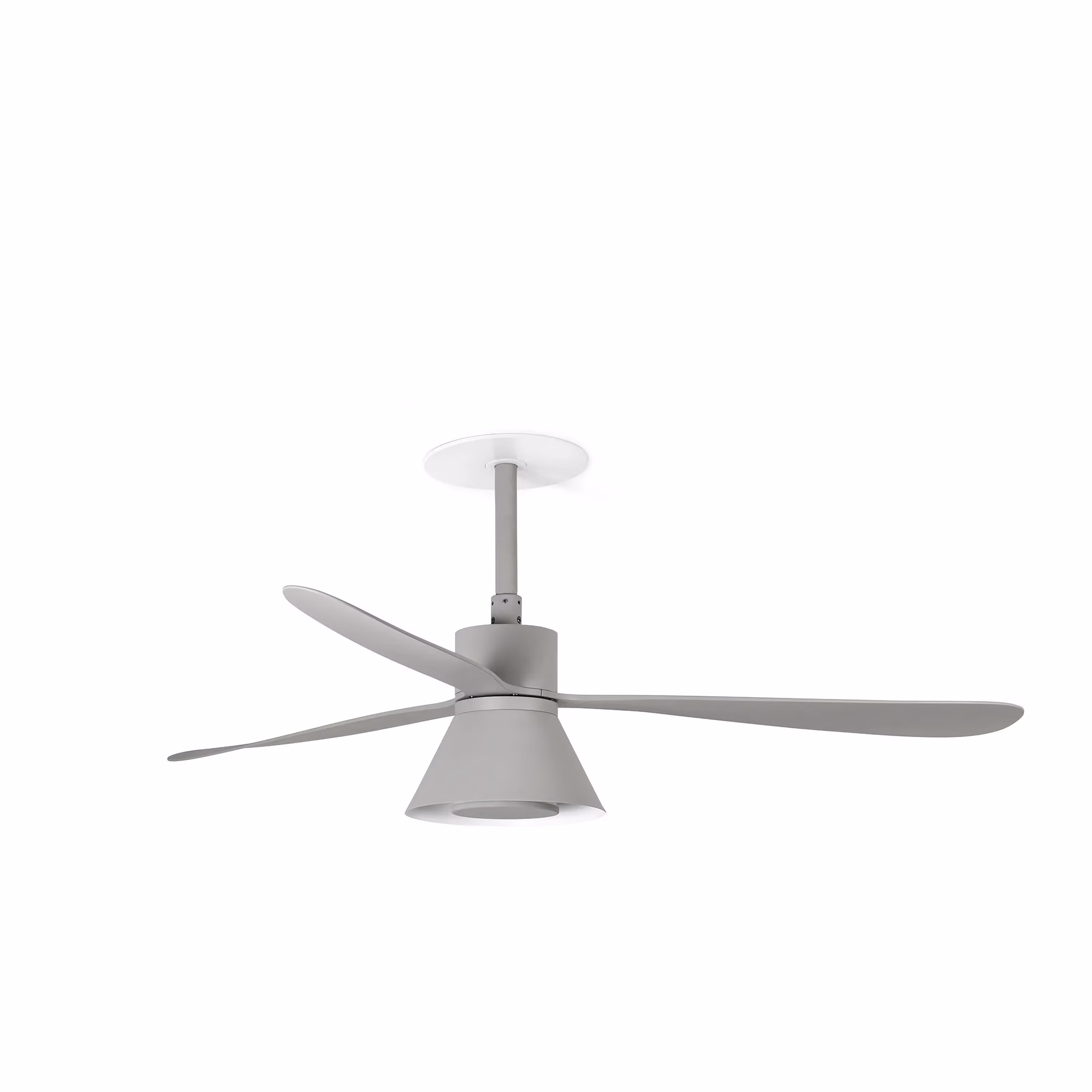 AMELIA RECESSED Ventilador gris Wall Control CCT