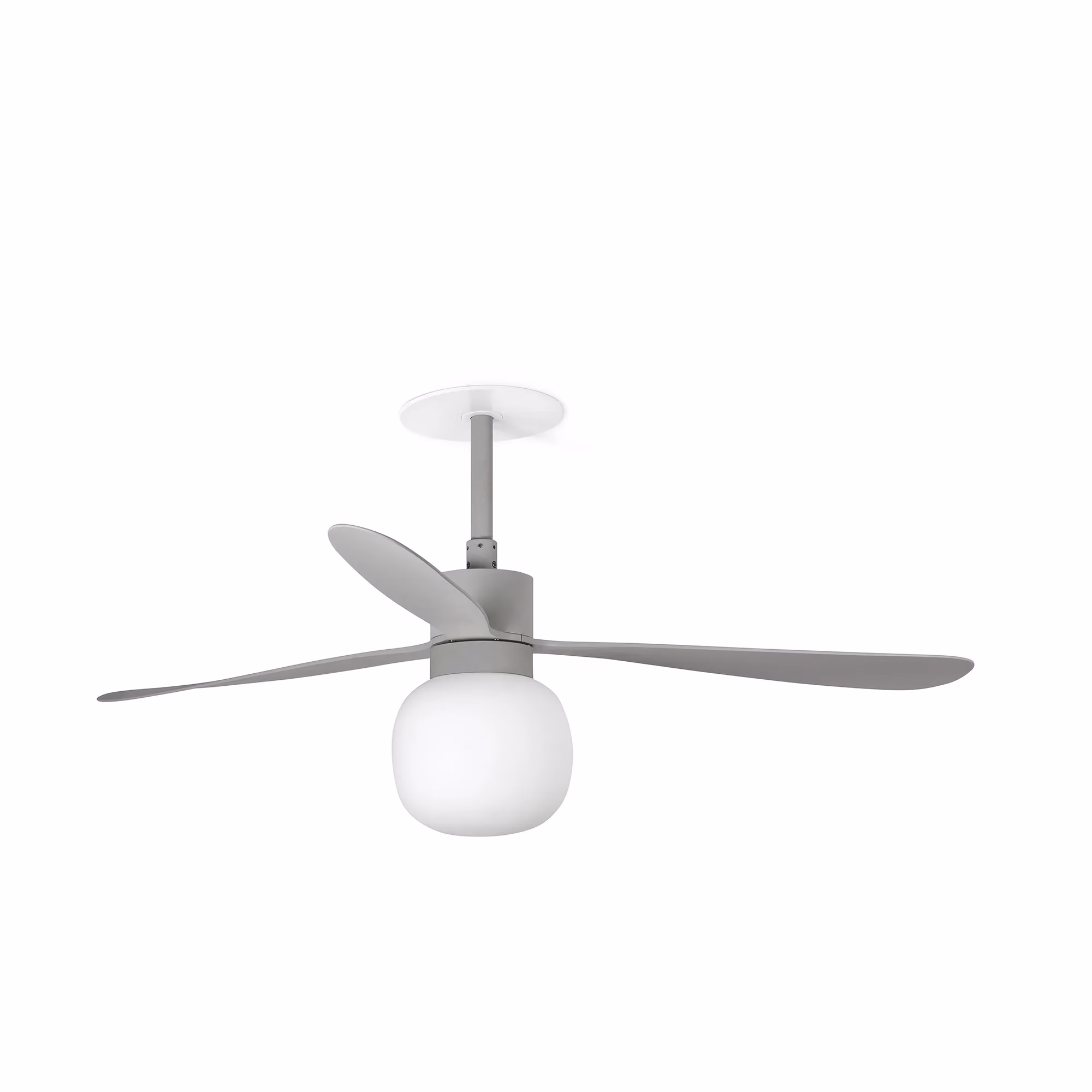 AMELIA BALL RECESSED Ventilador gris Wall Control 2700K