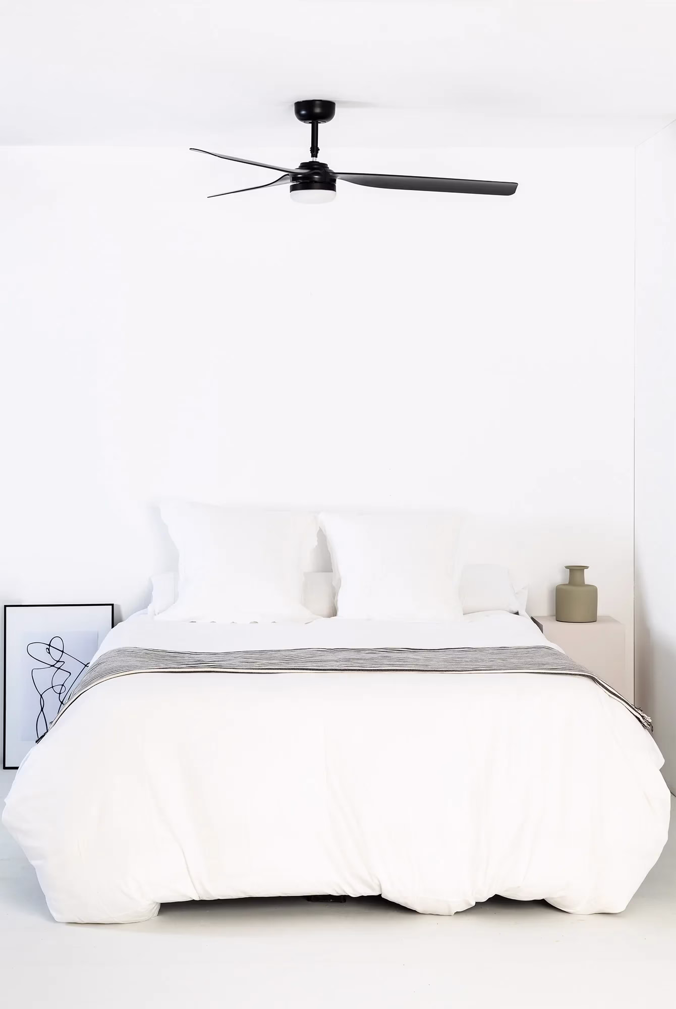PUNT M Ventilador negro 18W SWT ambiente