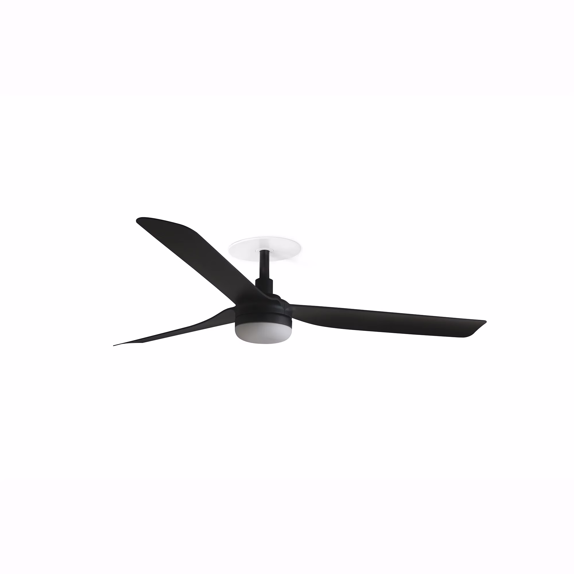 PUNT RECESSED M Ventilador negro 18W SWT