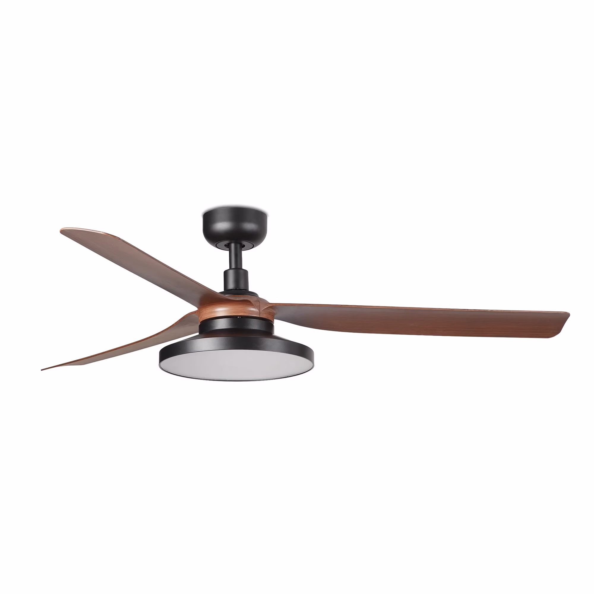 PUNT TAK M Ventilador negro/nogal 4000K