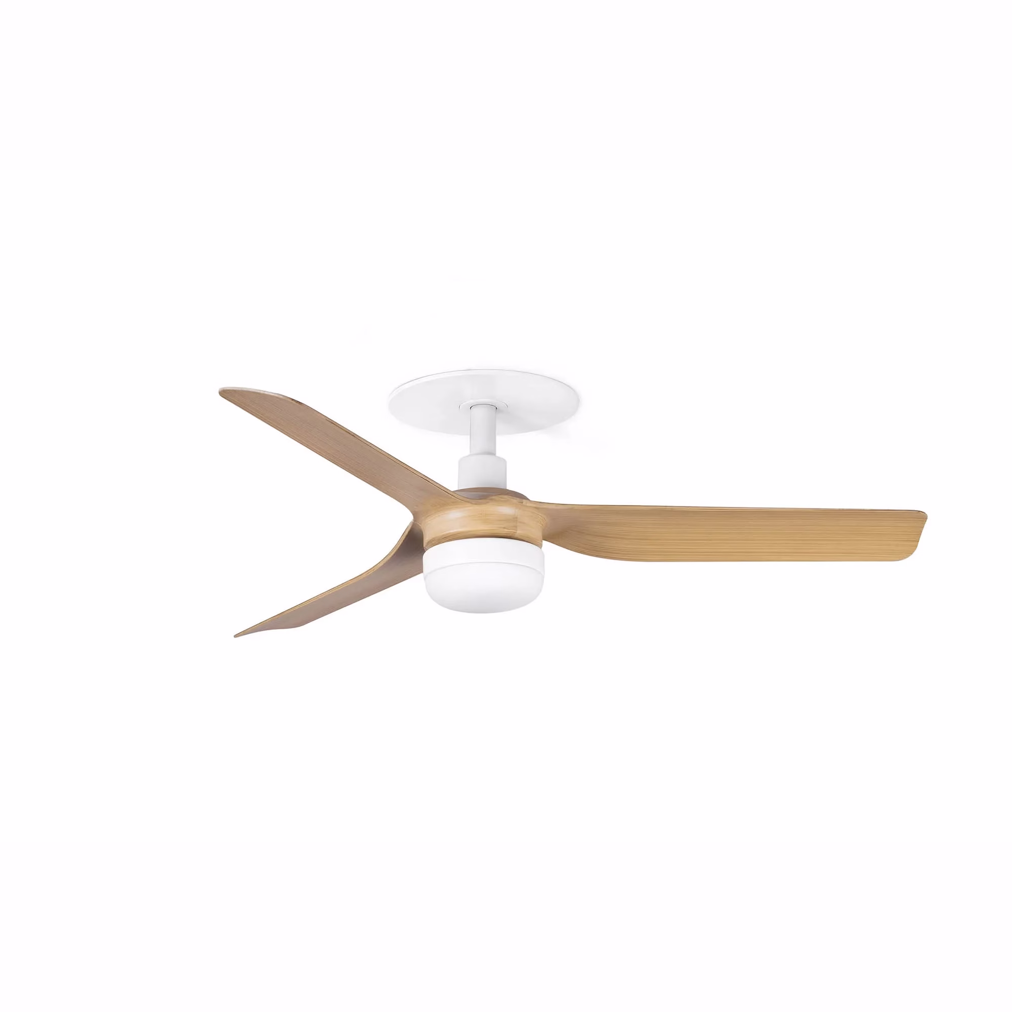MINI PUNT RECESSED S Ventilador blanco/arce 10W SWT