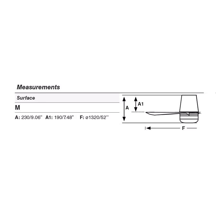 PUNT TUB M Ventilador blanco 18W SWT TUYA medidas