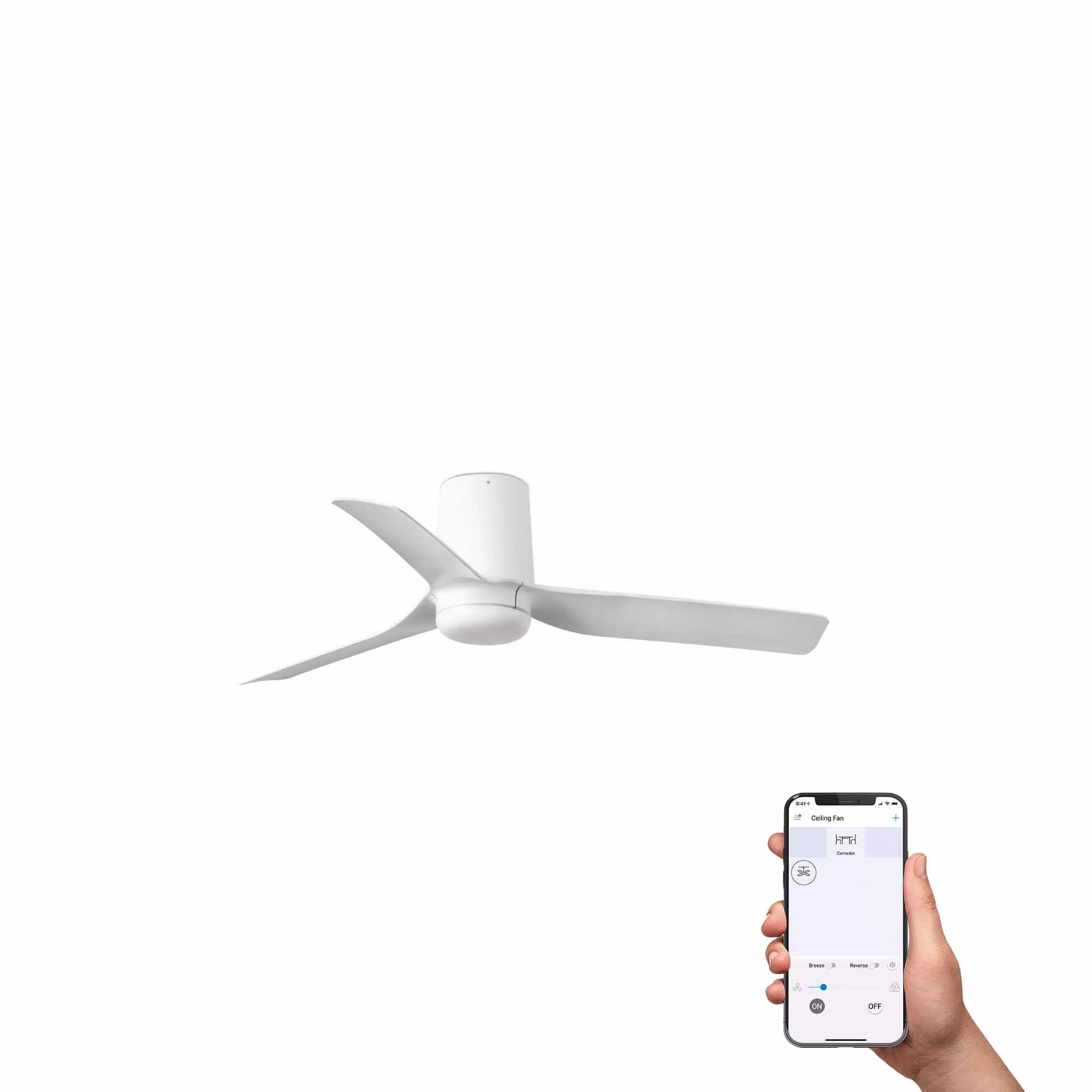 MINI PUNT TUB S Ventilador blanco TUYA