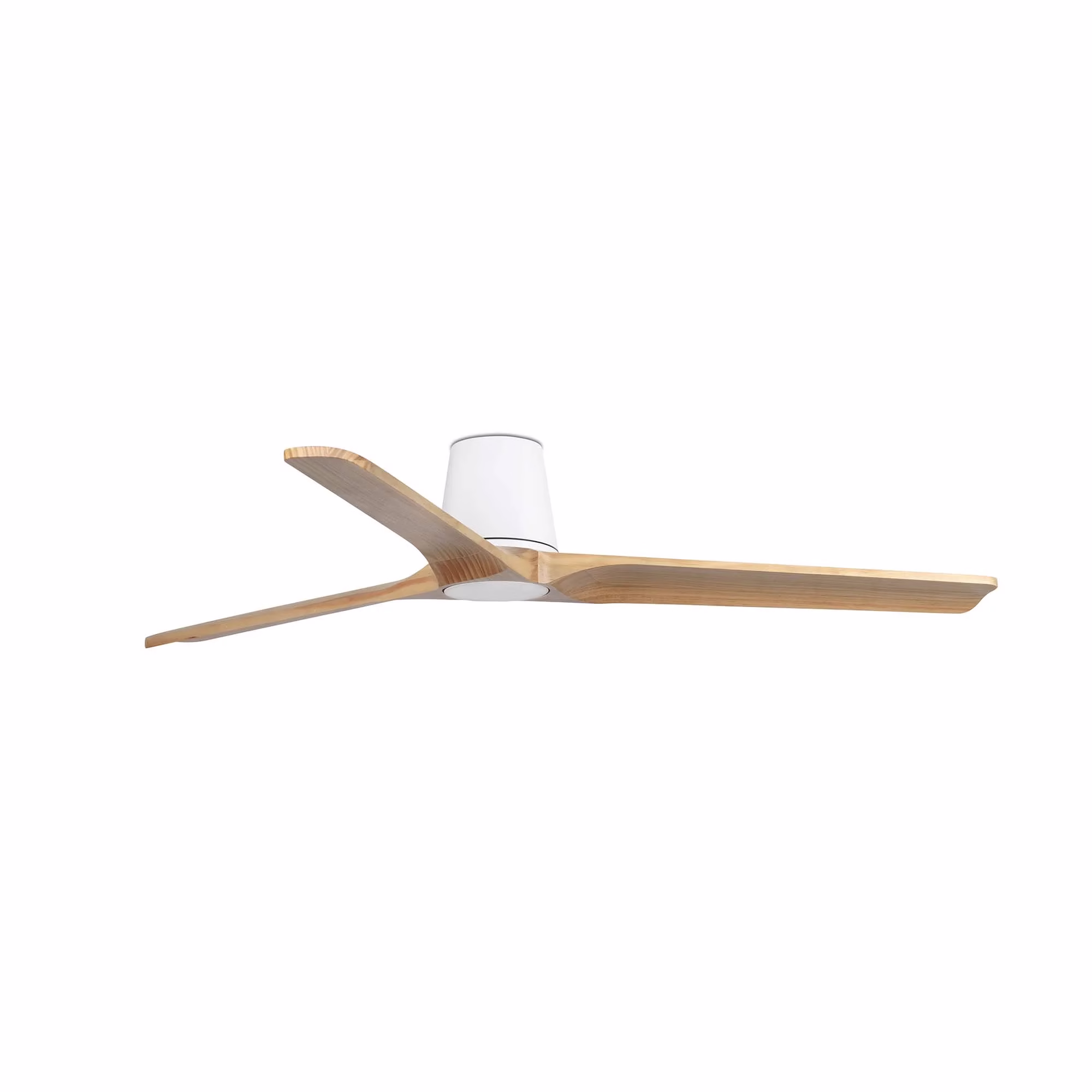 HEYWOOD TUB L Ventilador blanco/pino