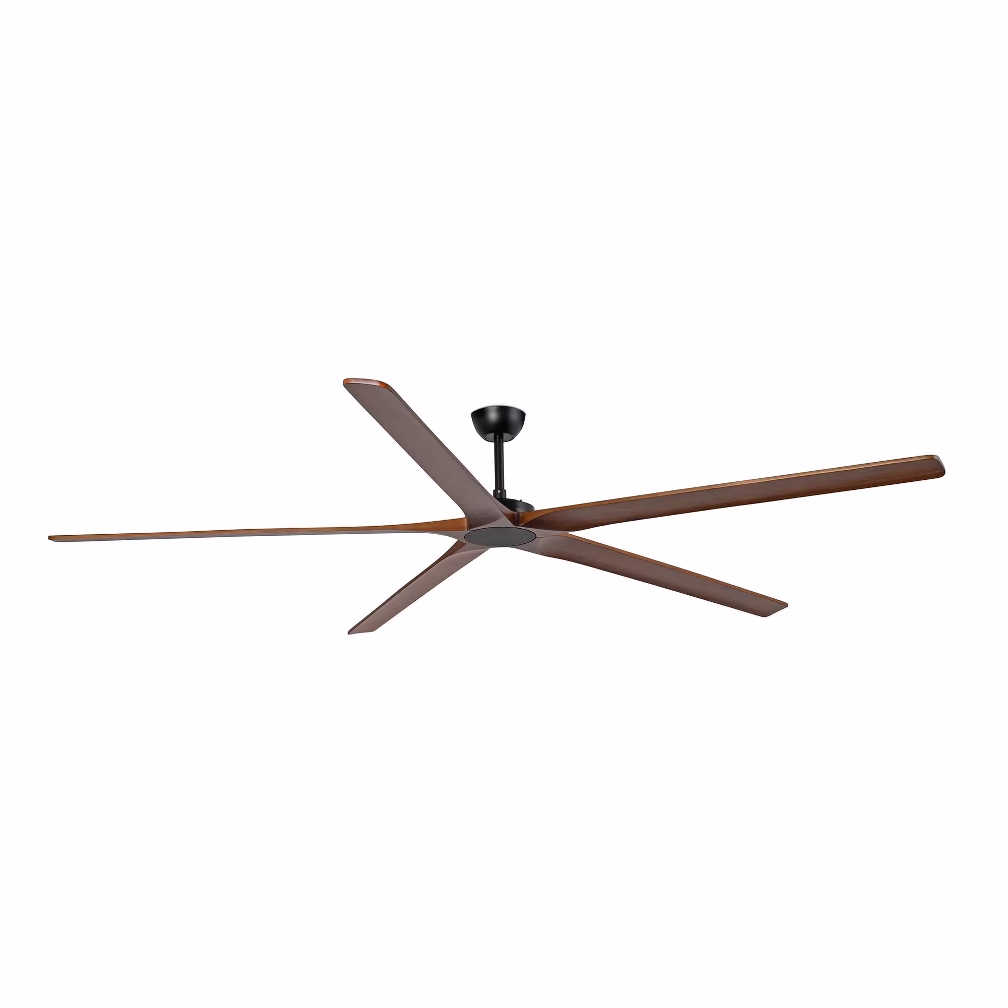 BIGWOOD 24 XXL Ventilador negro/nogal