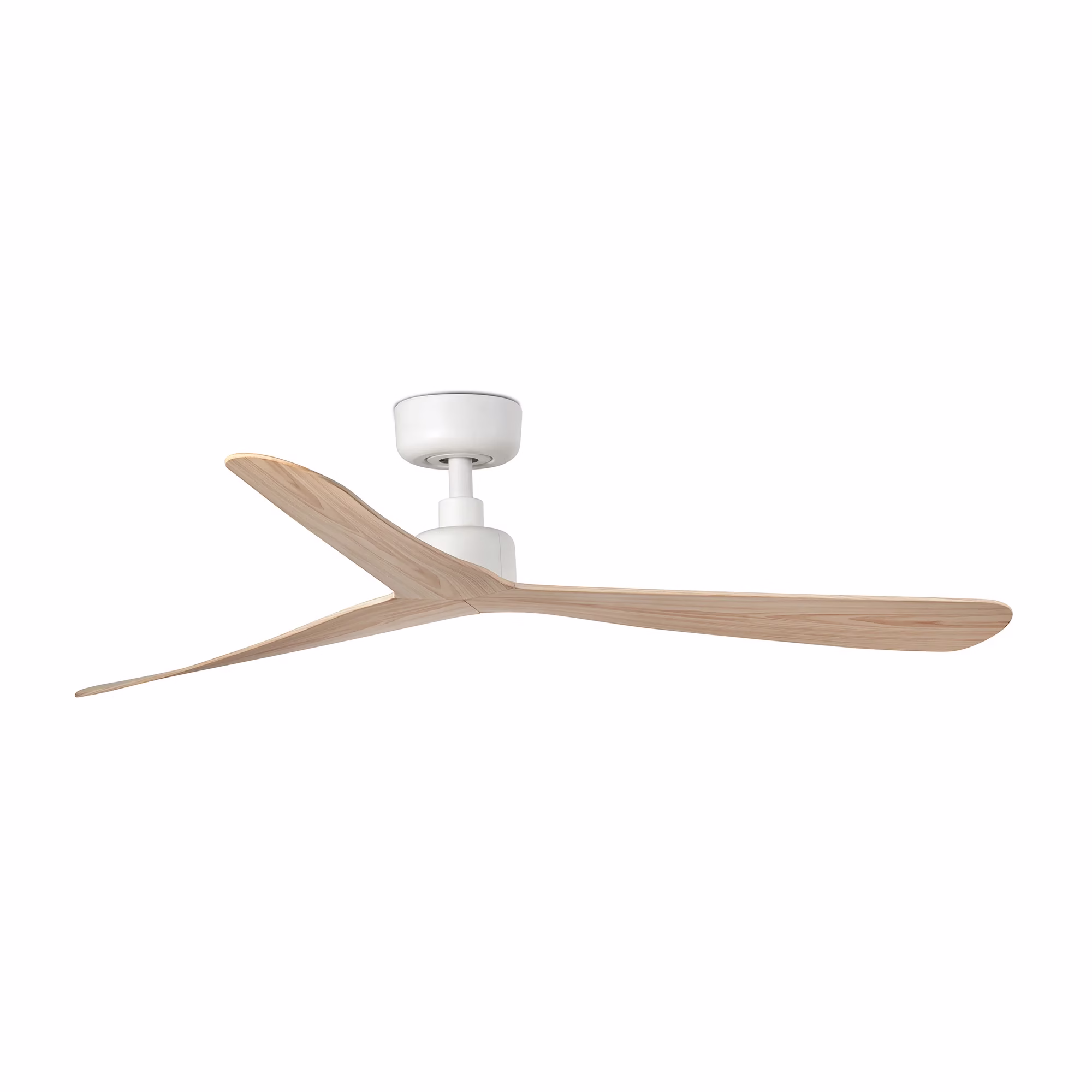ROCKER M Ventilador blanco/fresno