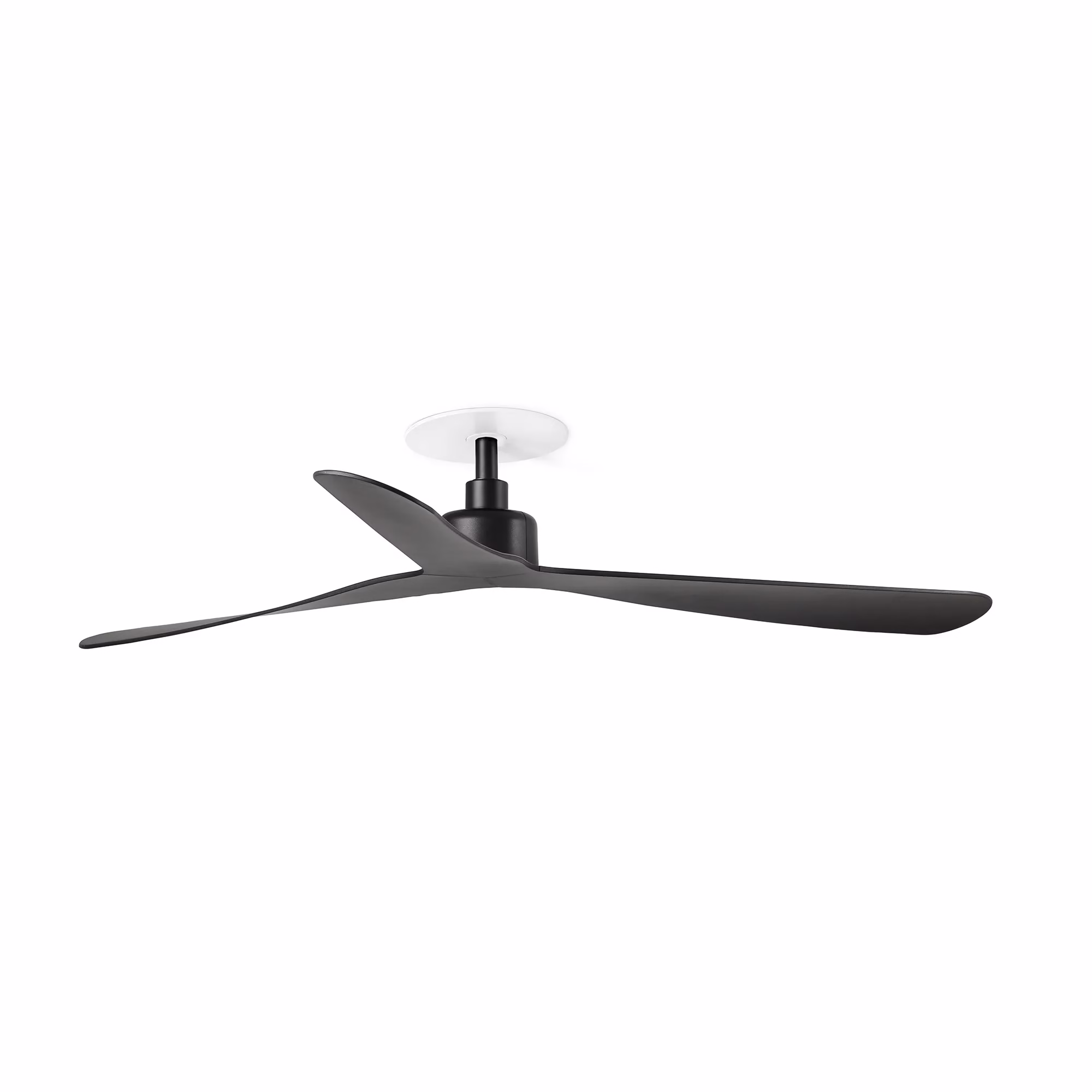 ROCKER RECESSED M Ventilador negro/negras