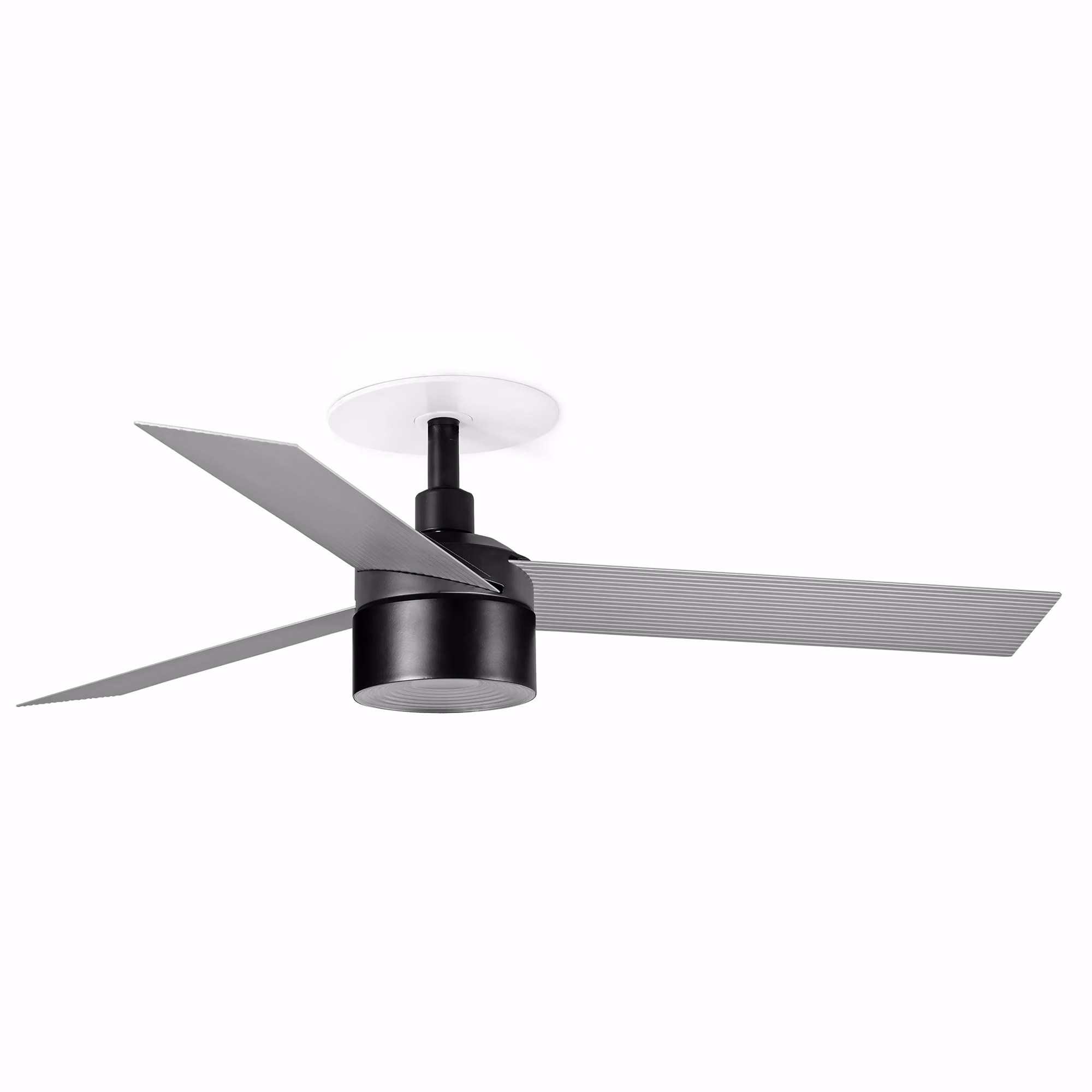 CRUISER RECESSED TEK S Ventilador negro/aluminio 4000K