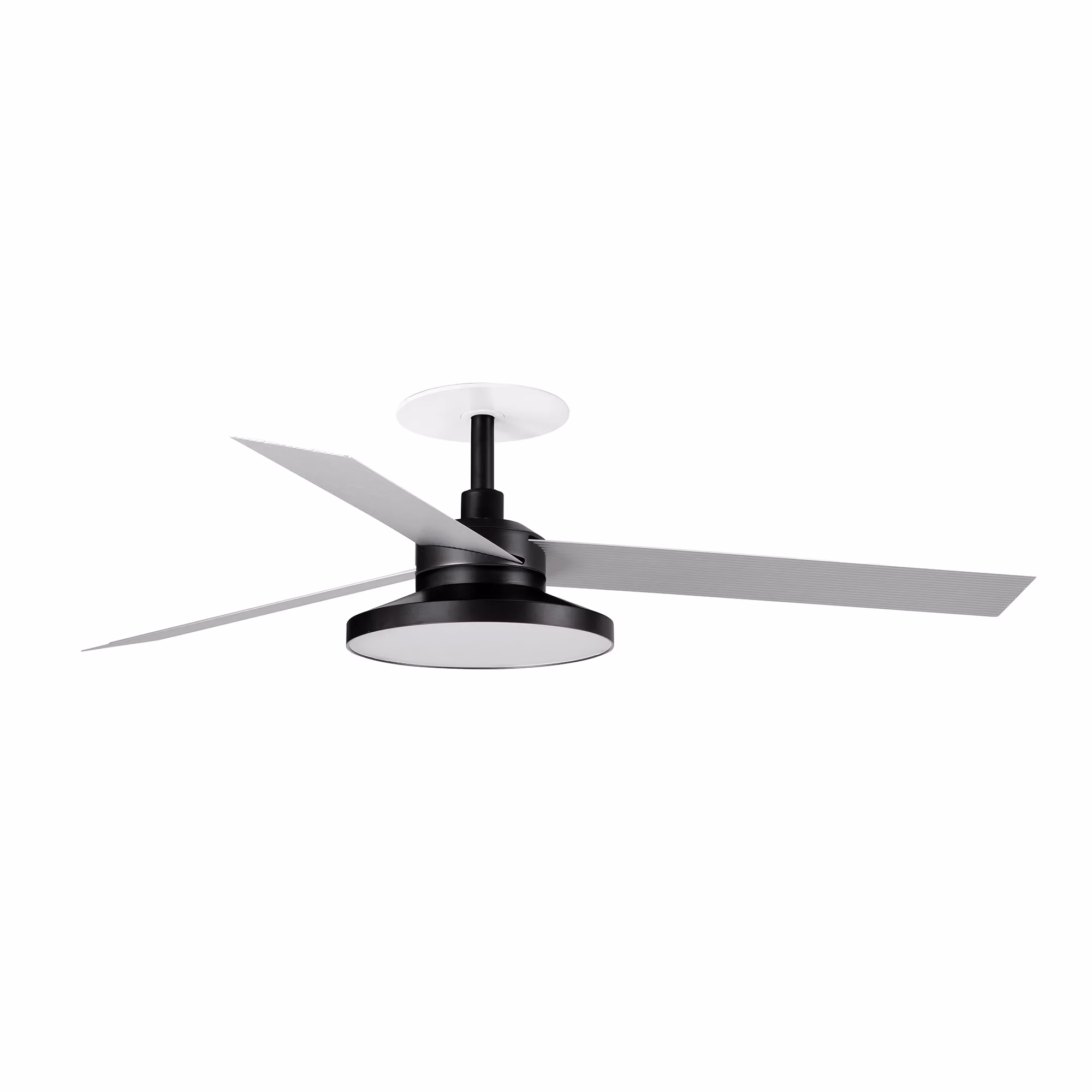 CRUISER RECESSED TAK L Ventilador negro/aluminio 4000K