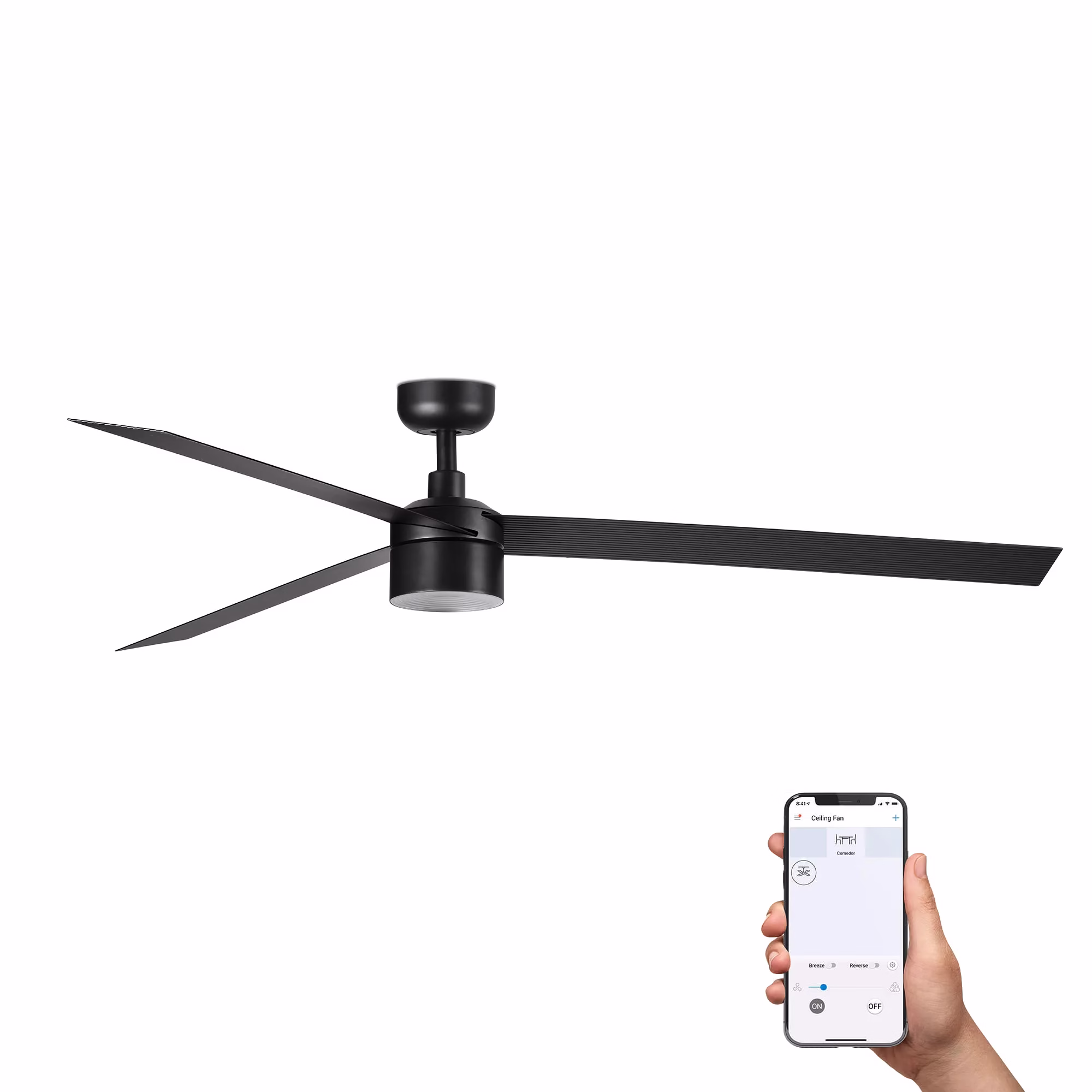 CRUISER TEK XL Ventilador negro 4000K TUYA