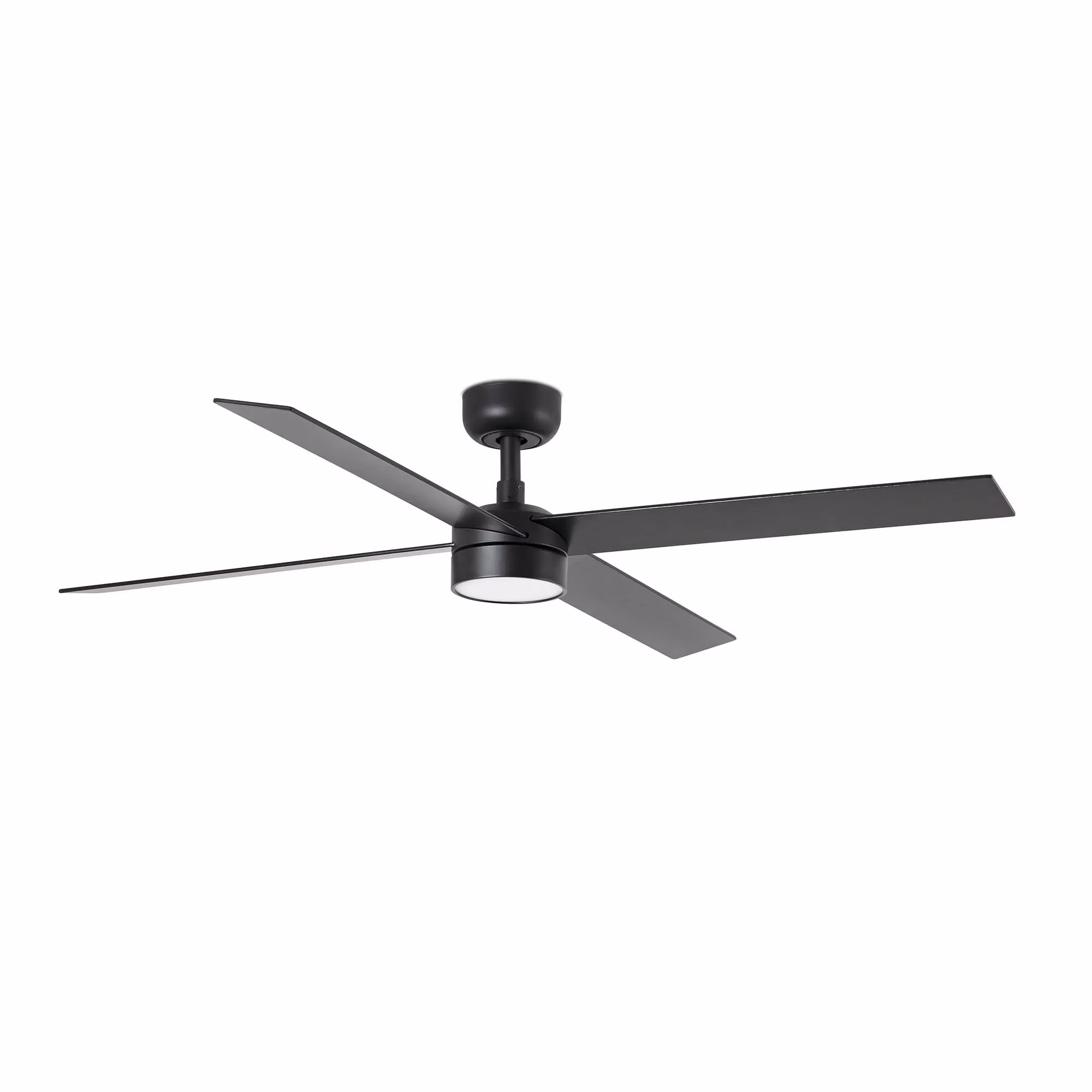 RUDDER 4 L Ventilador negro/nogal 20W SWT