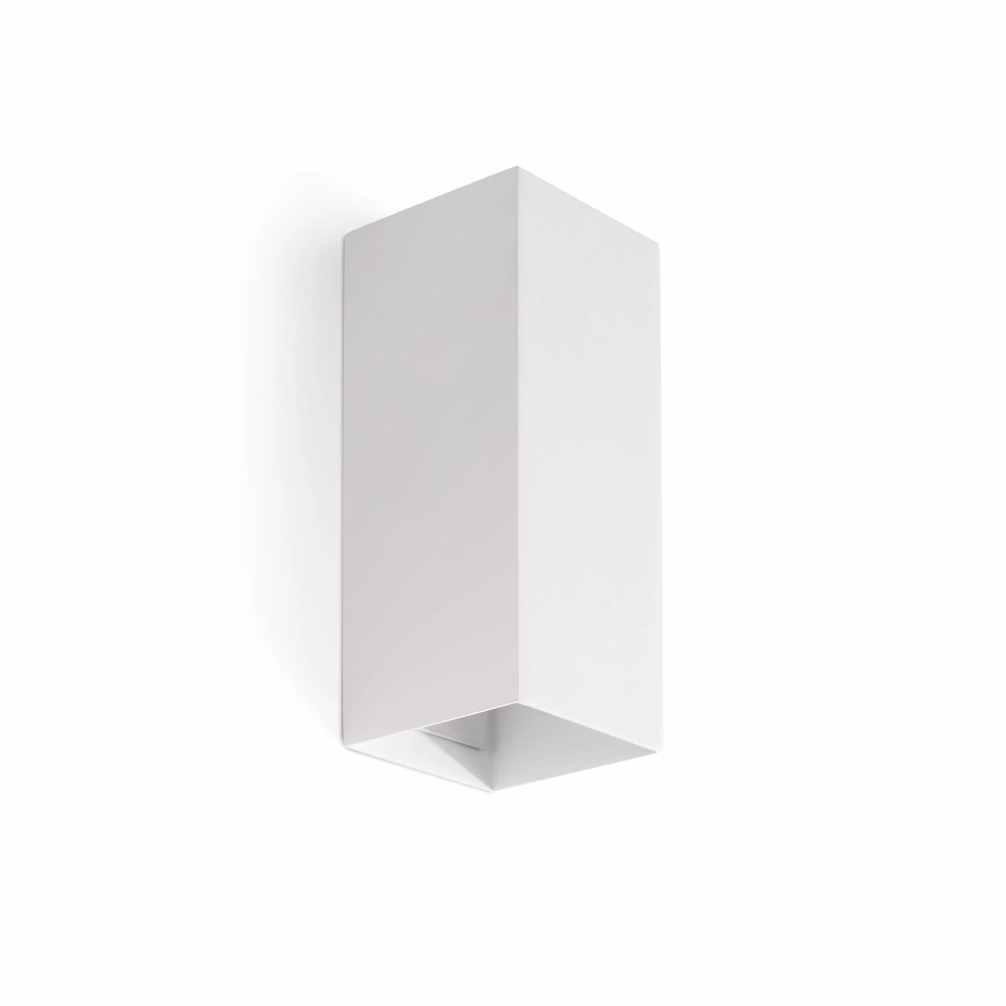LUNE 2L Aplique cuadrado blanca
