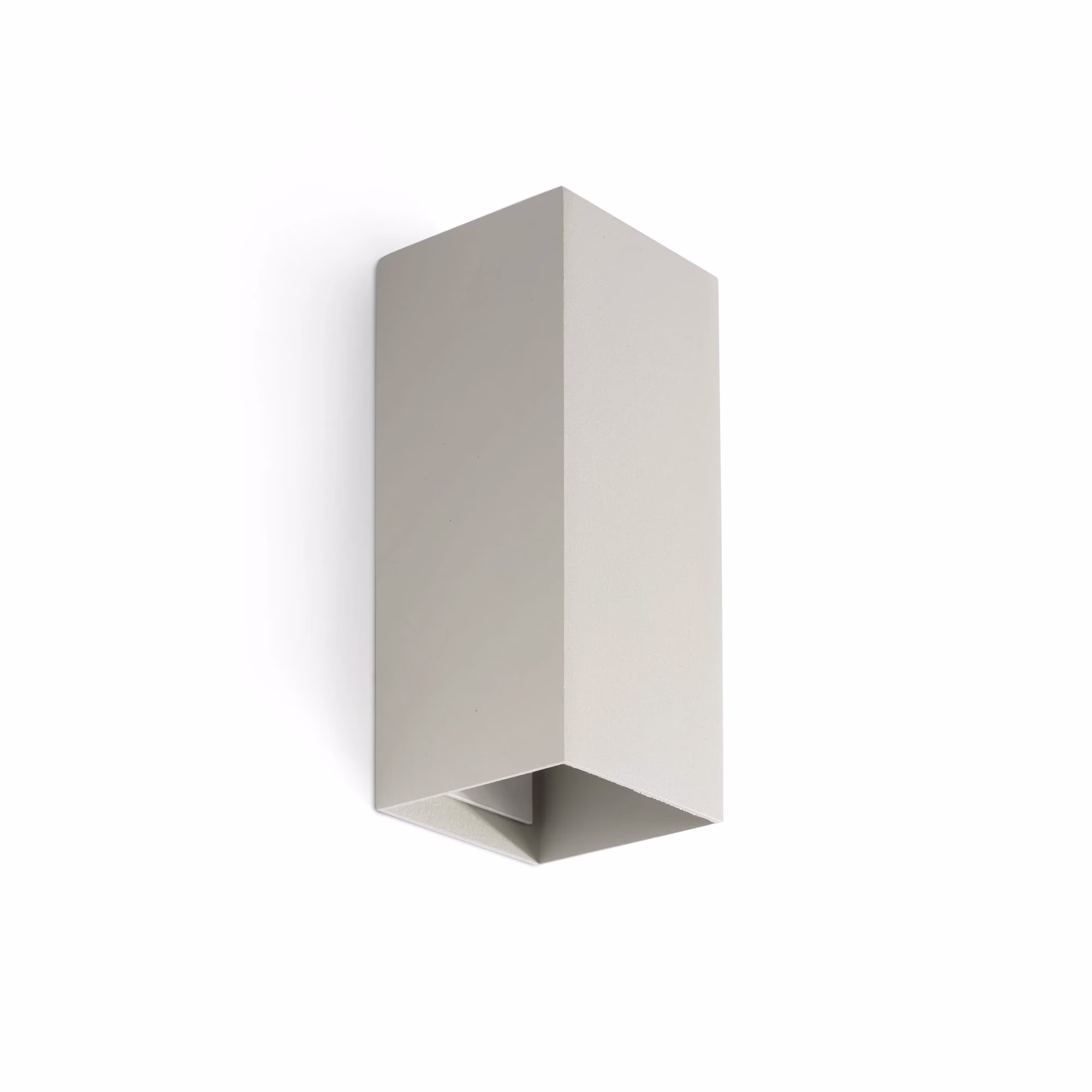 LUNE 2L Aplique cuadrado gris