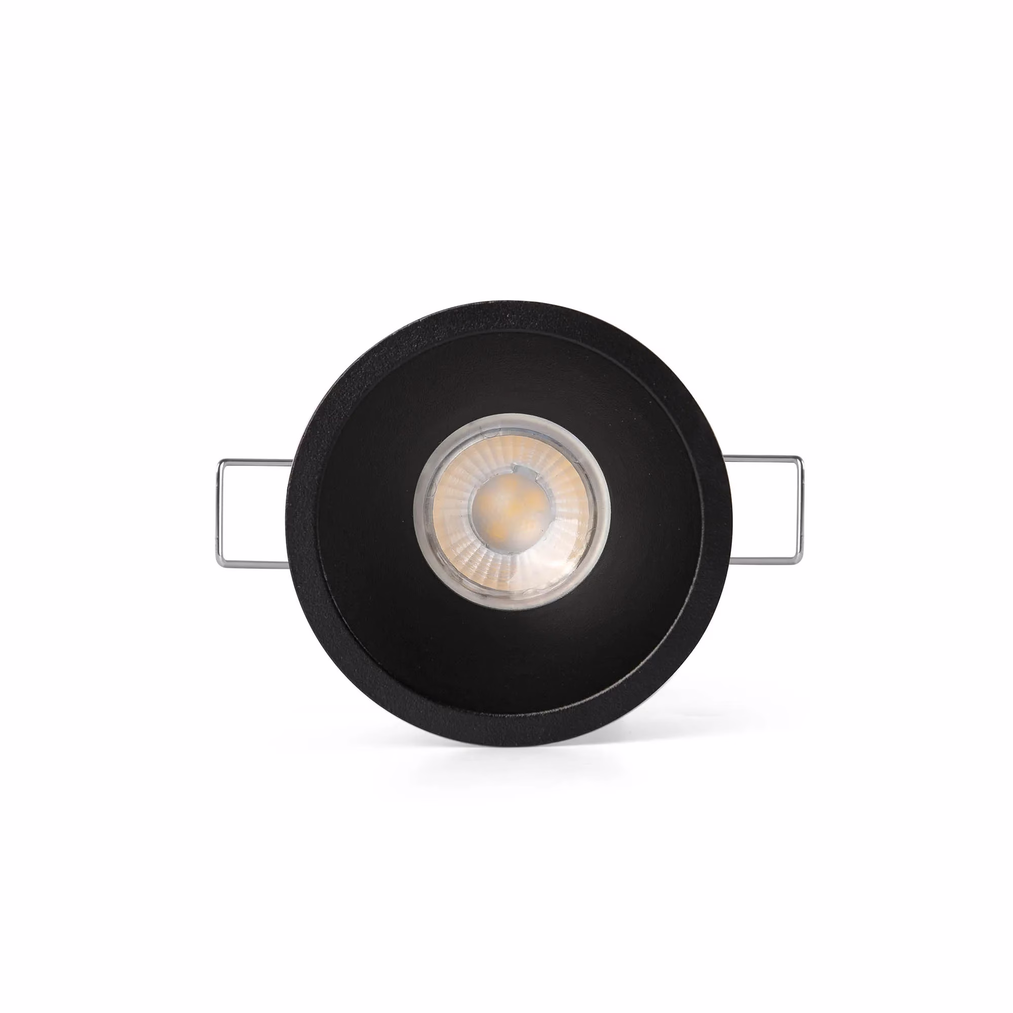 FLAC Empotrable negro IP65 MR11 GU10