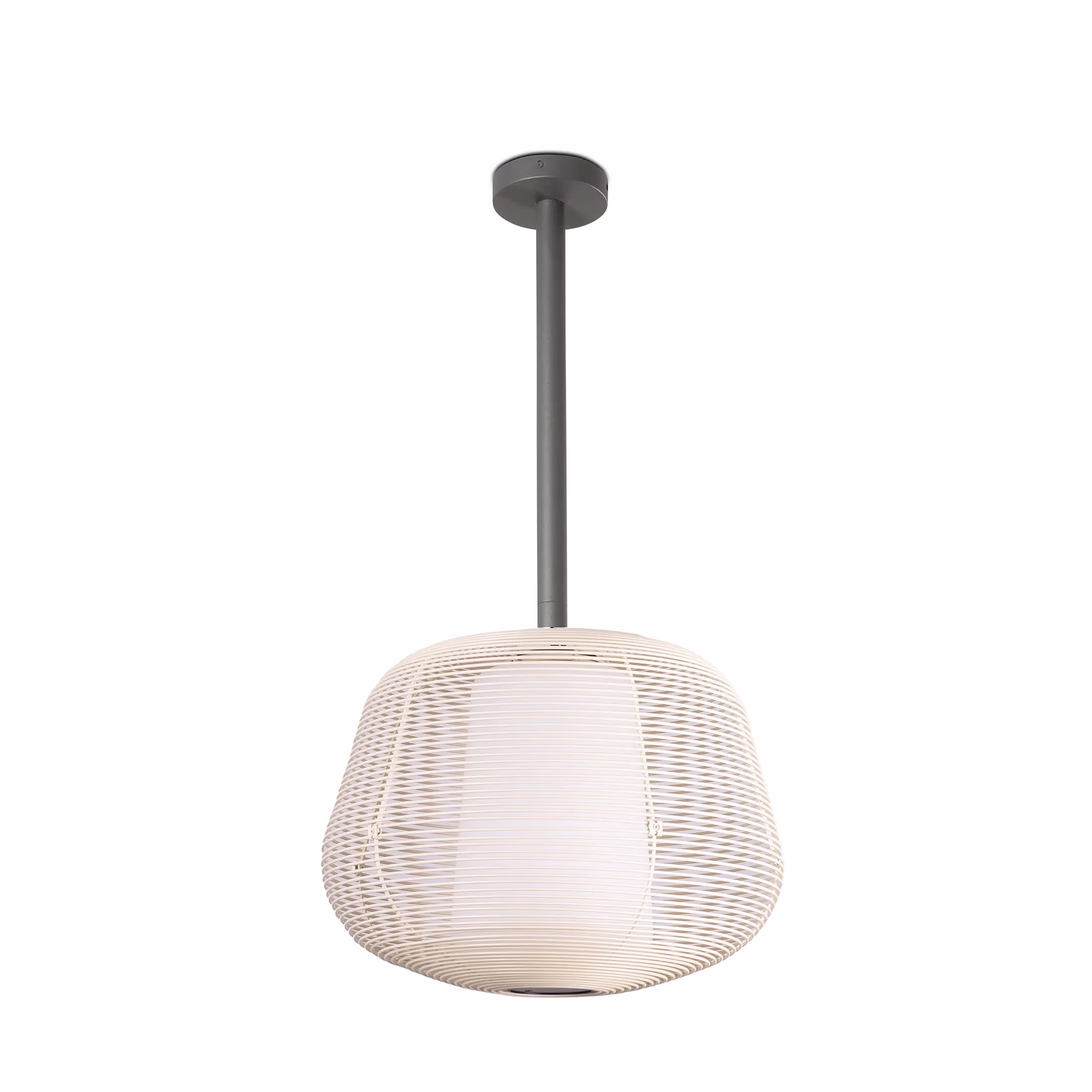 NARA M Colgante fija beige 1xE27