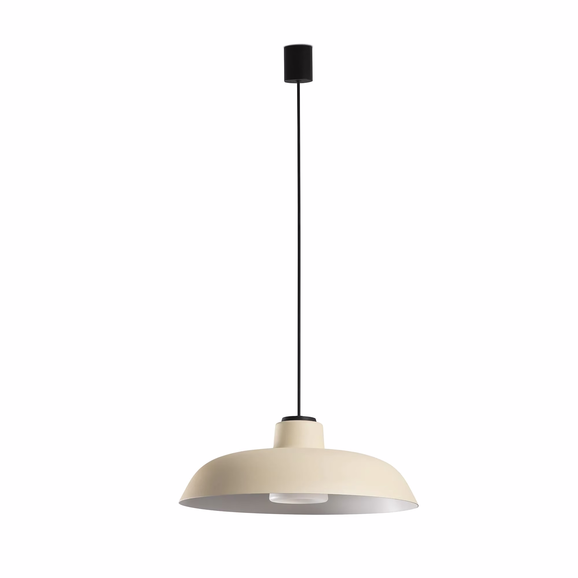 SAGA Colgante con florón beige