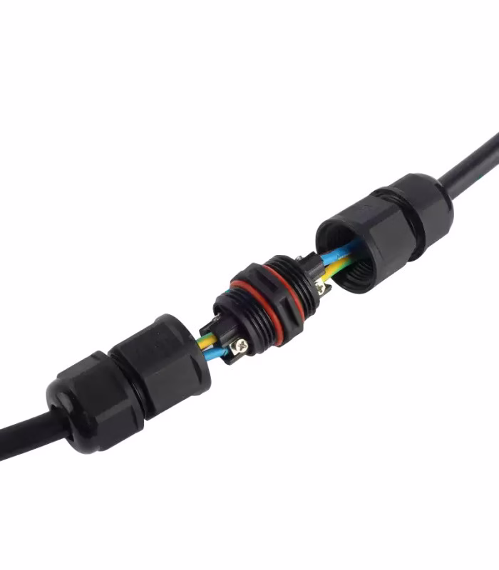 Conector estanco IP68 3 hilos para luminarias de exterior - Imagen 2