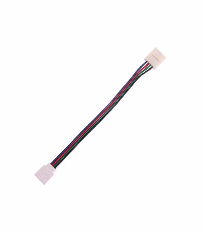 Cable conector doble flexible Tira LED RGB SMD5050 IP20