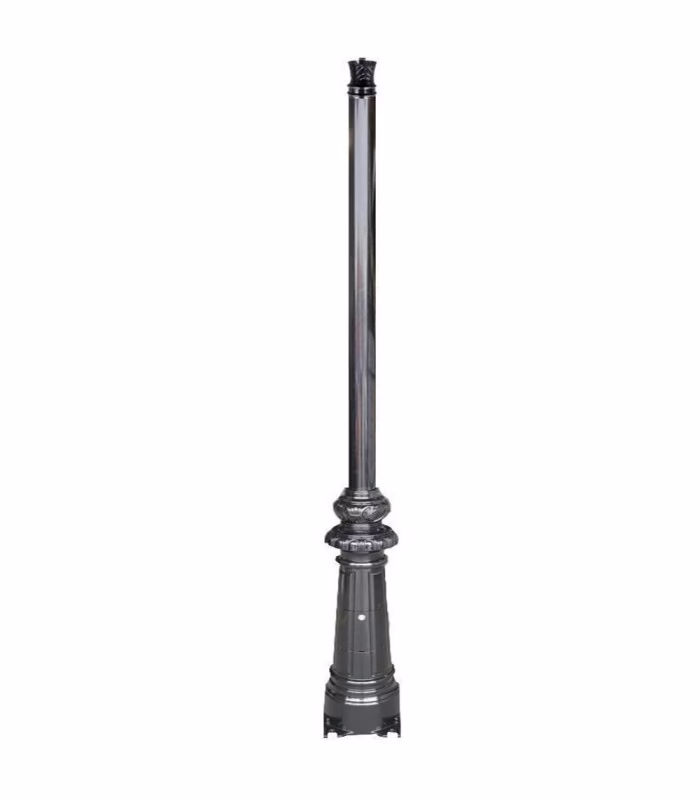 Columna FALSA VILLA 3,2m acero color negro