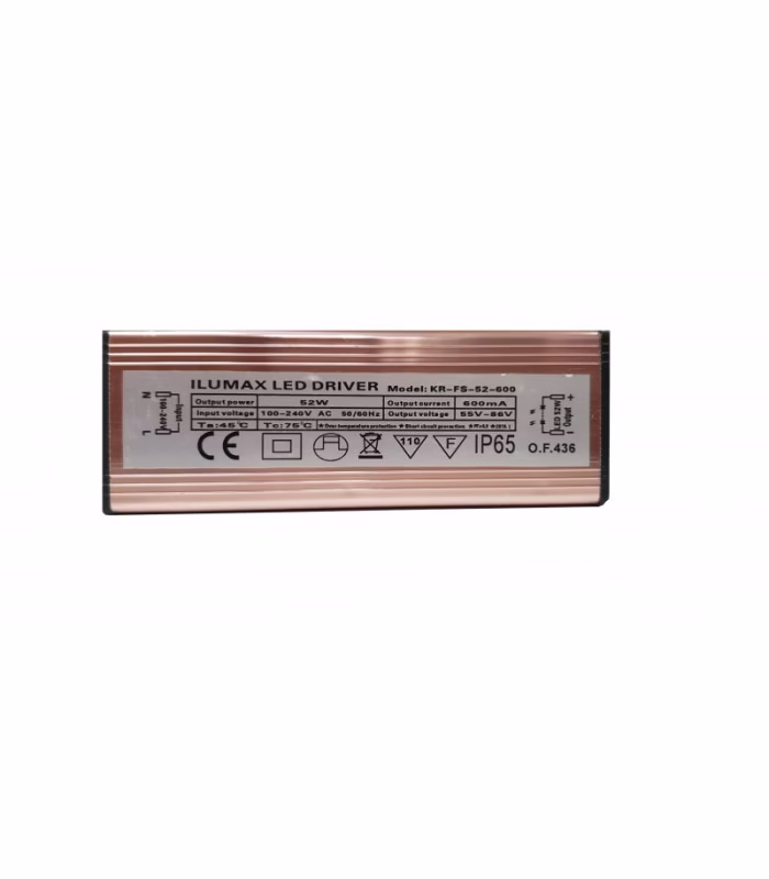 Driver para Paneles LED 70W IP20 - Garantía 5 años