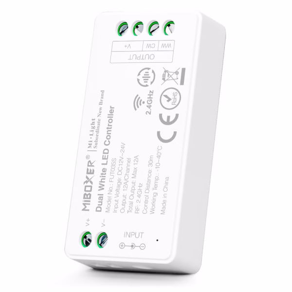 Controlador FUT035S 12/24V monocolor/cct