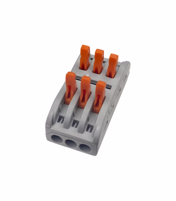 Conector rápido 3 entradas / 3 salidas de 3 polos IP20 - Imagen 2