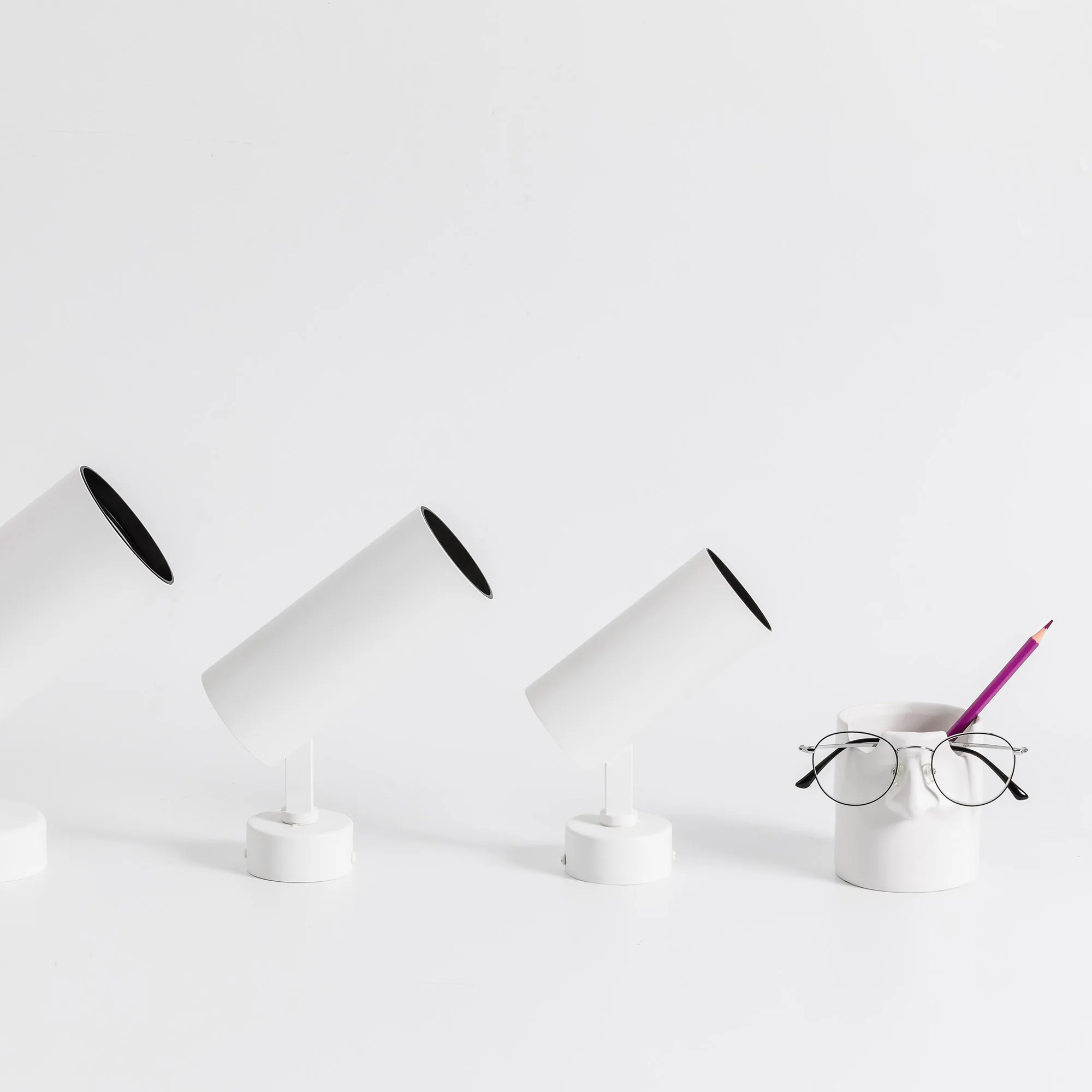 FOST Accesorio aro blanco Ø80 ambiente - FARO Barcelona