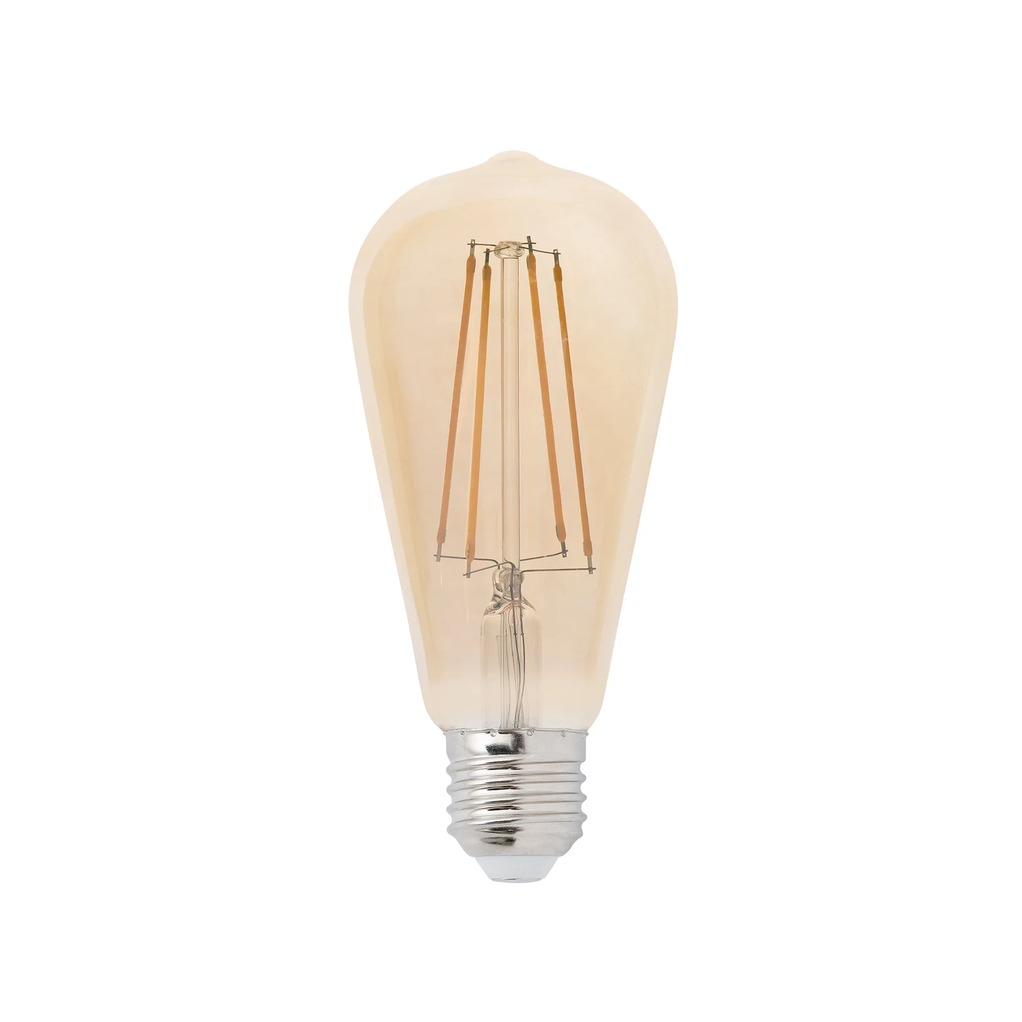 Bombilla pebetero filamento LED ámbar E27 4W 2200K principal extra - FARO Barcelona