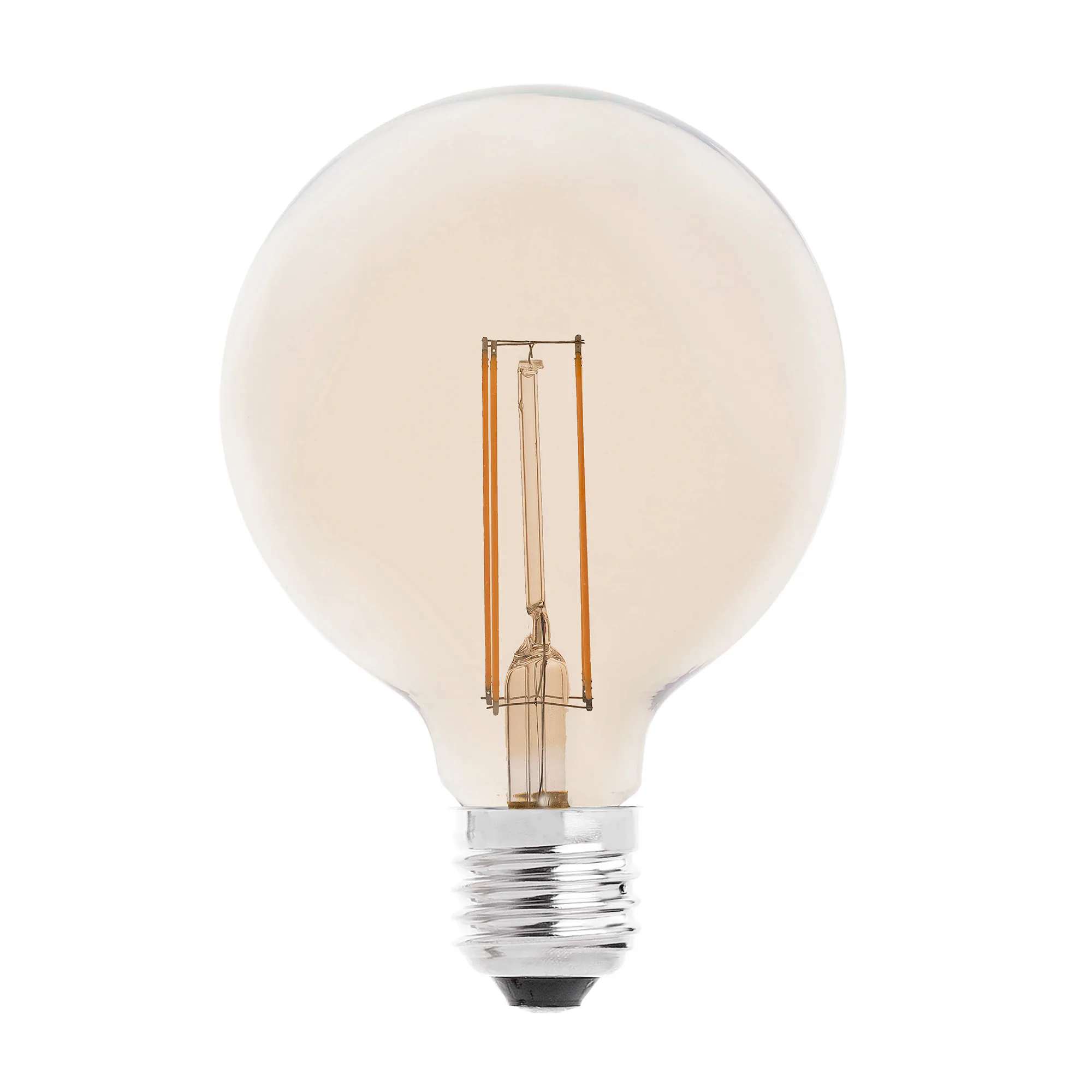 Bombilla globo filamento LED ámbar E27 4W 2200K principal extra - FARO Barcelona