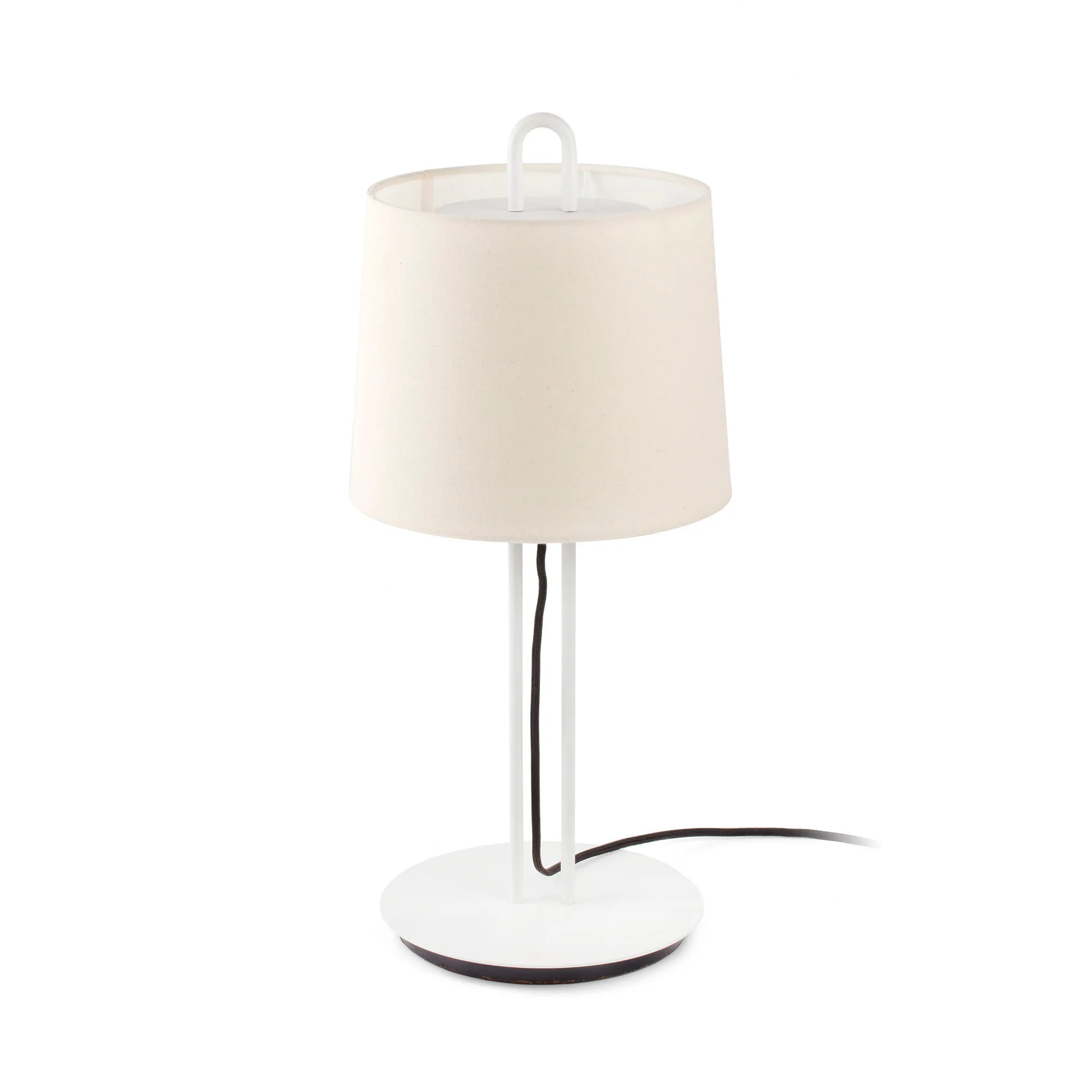 MONTREAL Lámpara sobremesa blanca/beige principal extra - FARO Barcelona