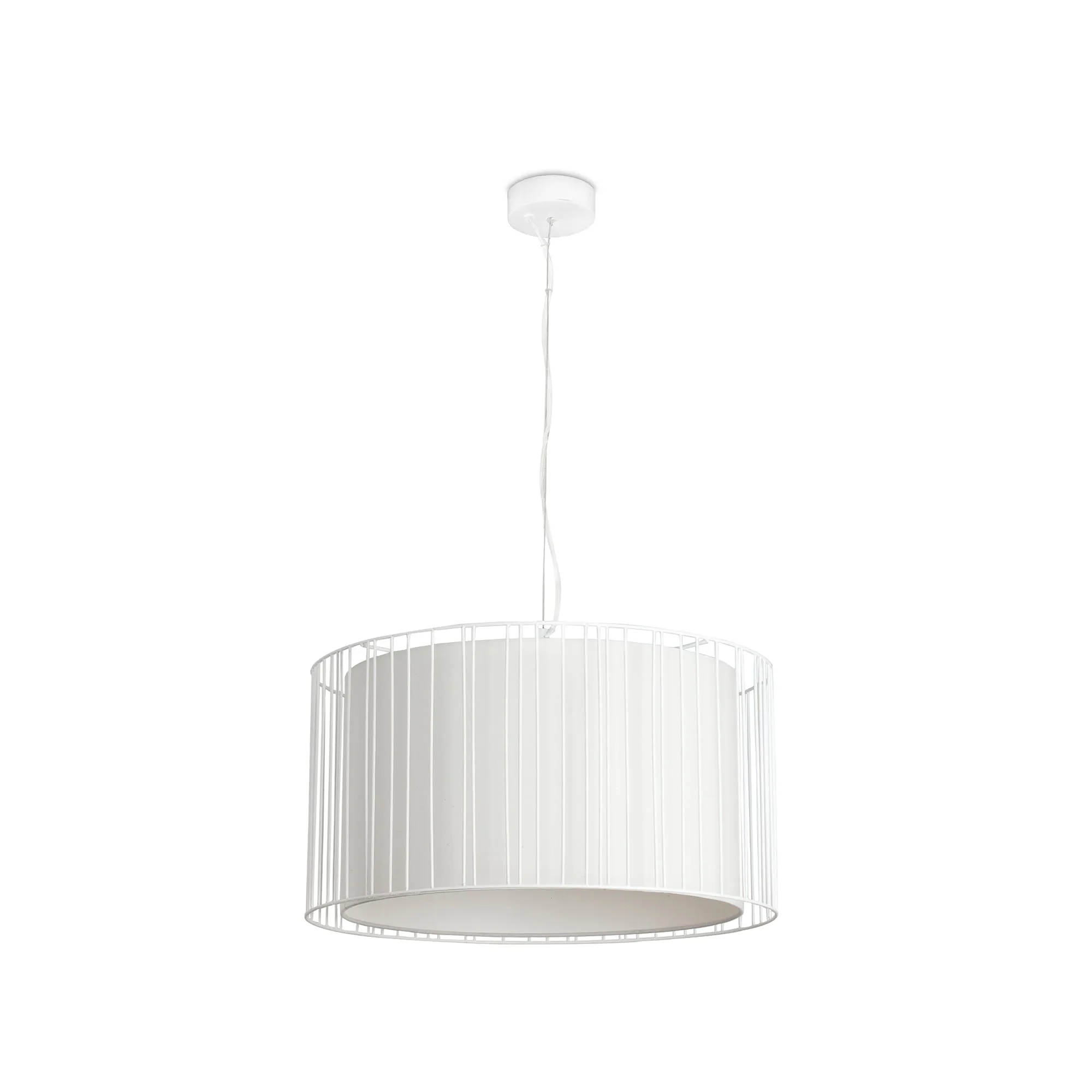 LINDA Lámpara colgante color blanco principal extra - FARO Barcelona