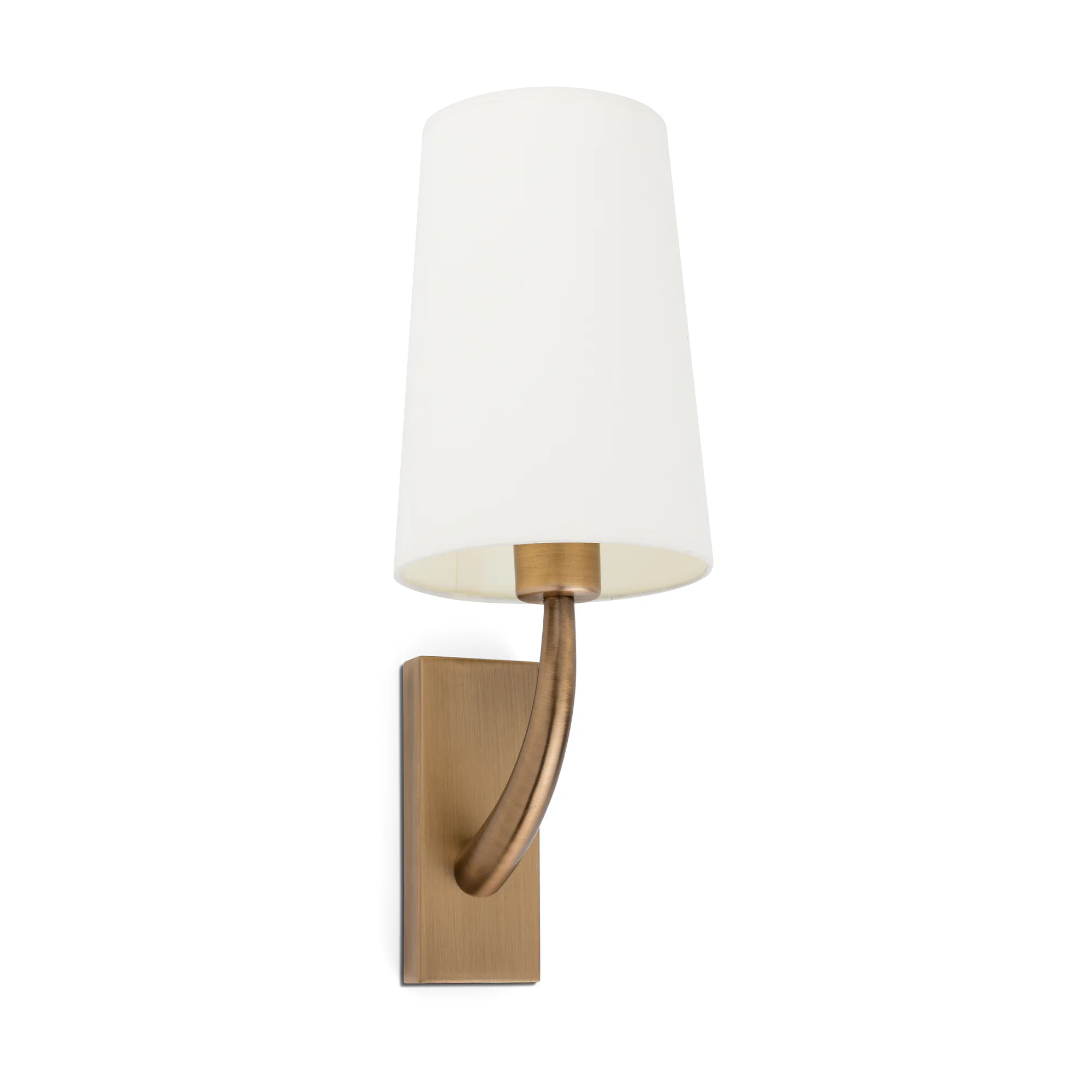 REM Lámpara aplique oro viejo mate/blanca principal extra - FARO Barcelona