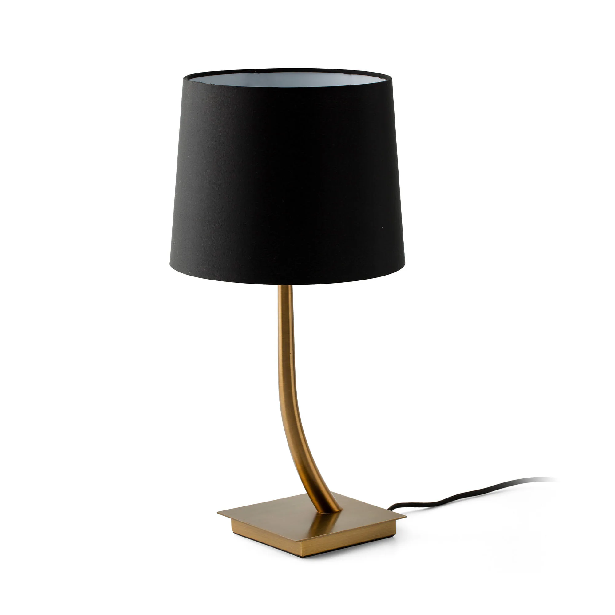 REM Lámpara sobremesa bronce/negra principal extra - FARO Barcelona