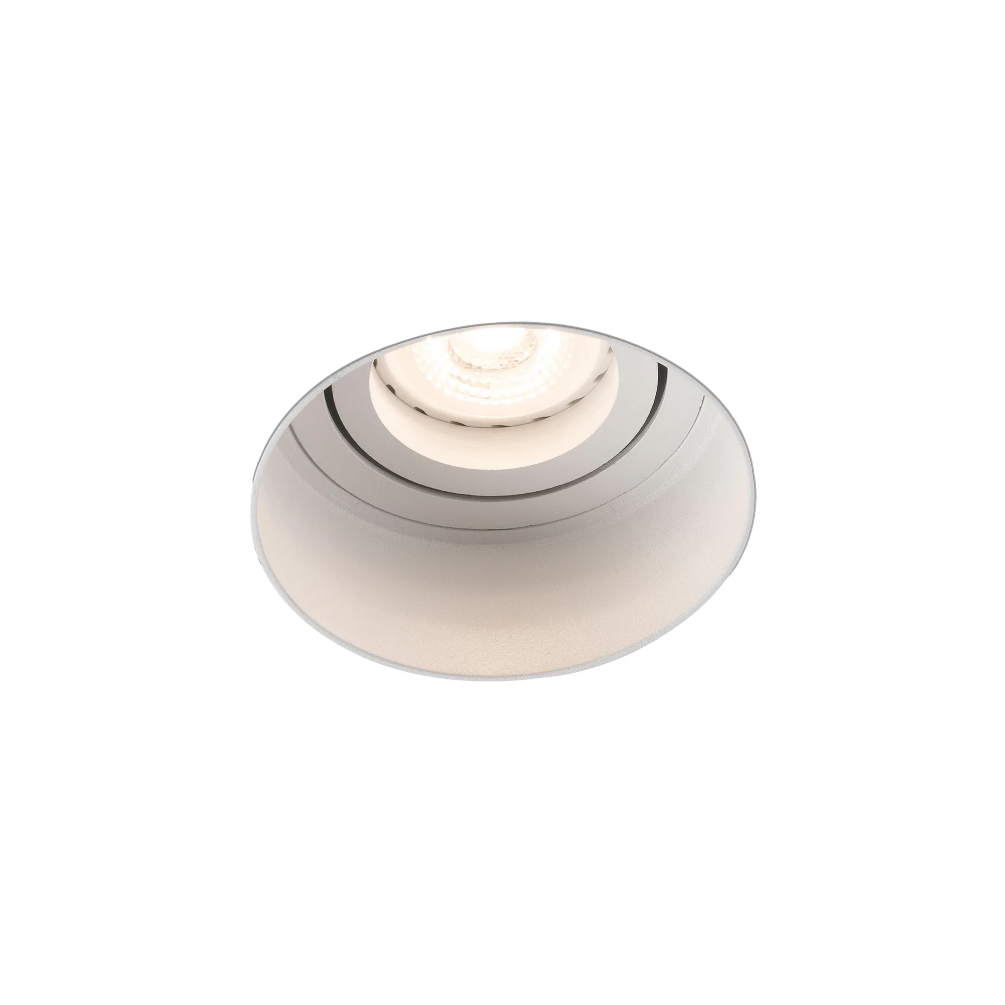HYDE R Lámpara empotrable blanco redondo orientable sin marco principal extra - FARO Barcelona