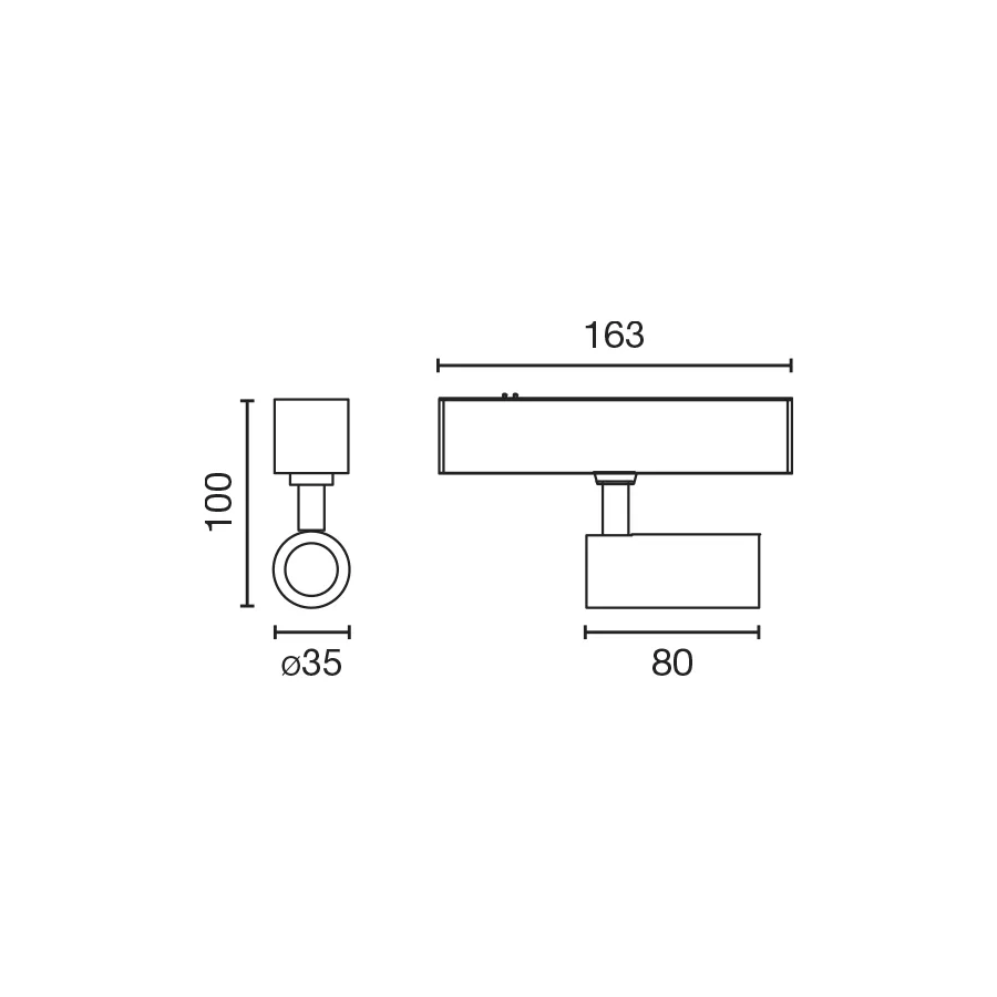 Neso hole 5W 2700K 40 grados DALI ficha tecnica - FARO Barcelona