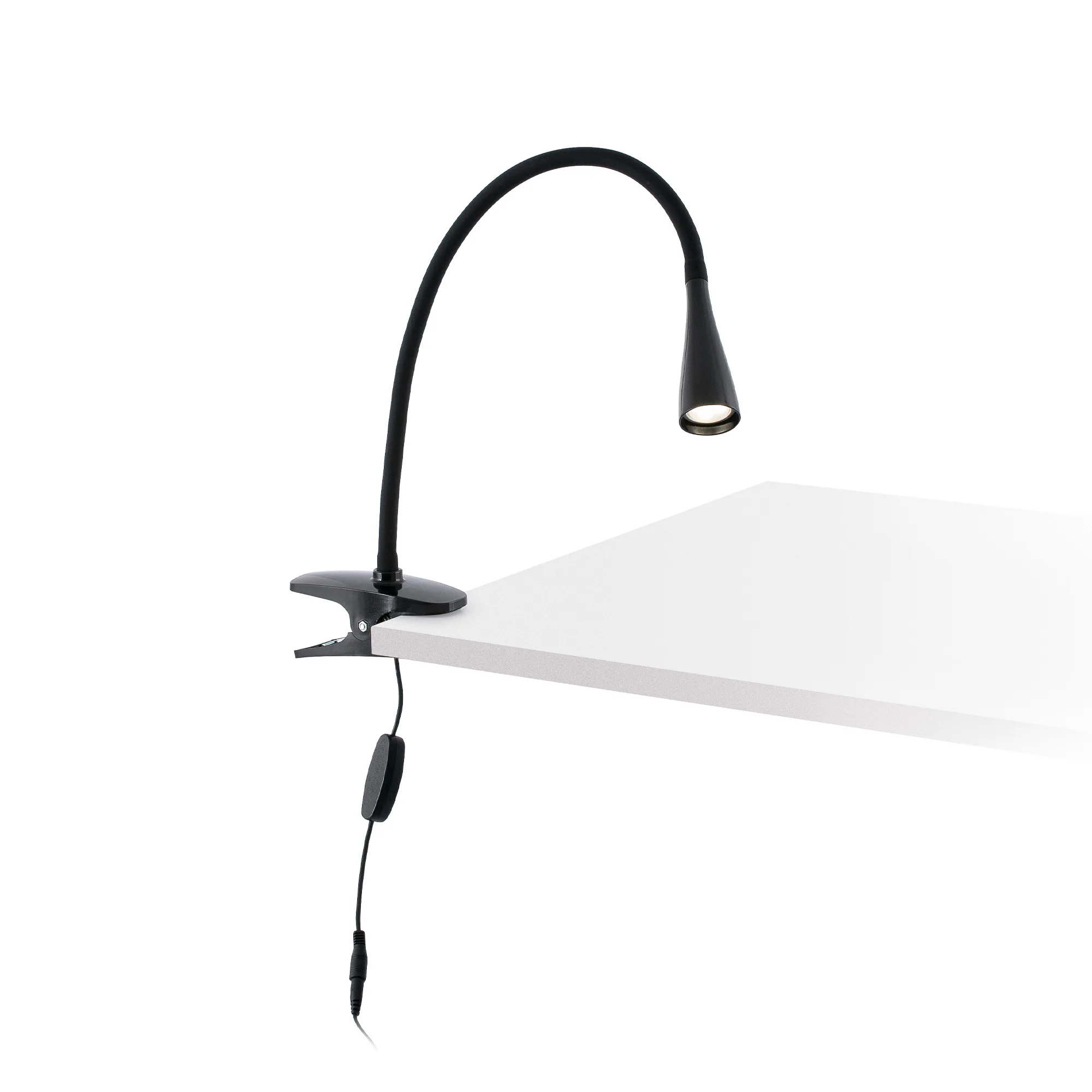 LENA Lámpara pinza color negra principal extra - FARO Barcelona