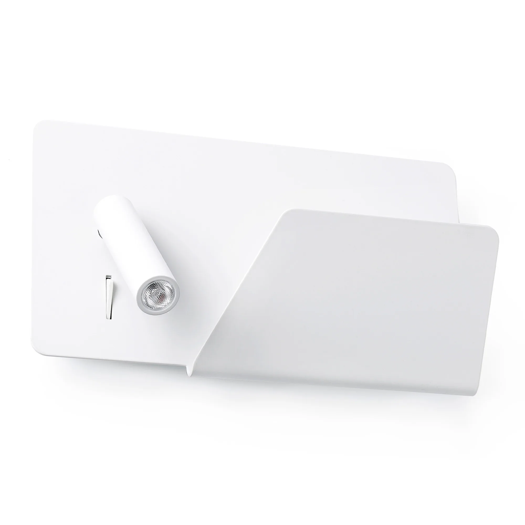 SUAU USB Lámpara aplique blanco con lector derecha principal extra - FARO Barcelona