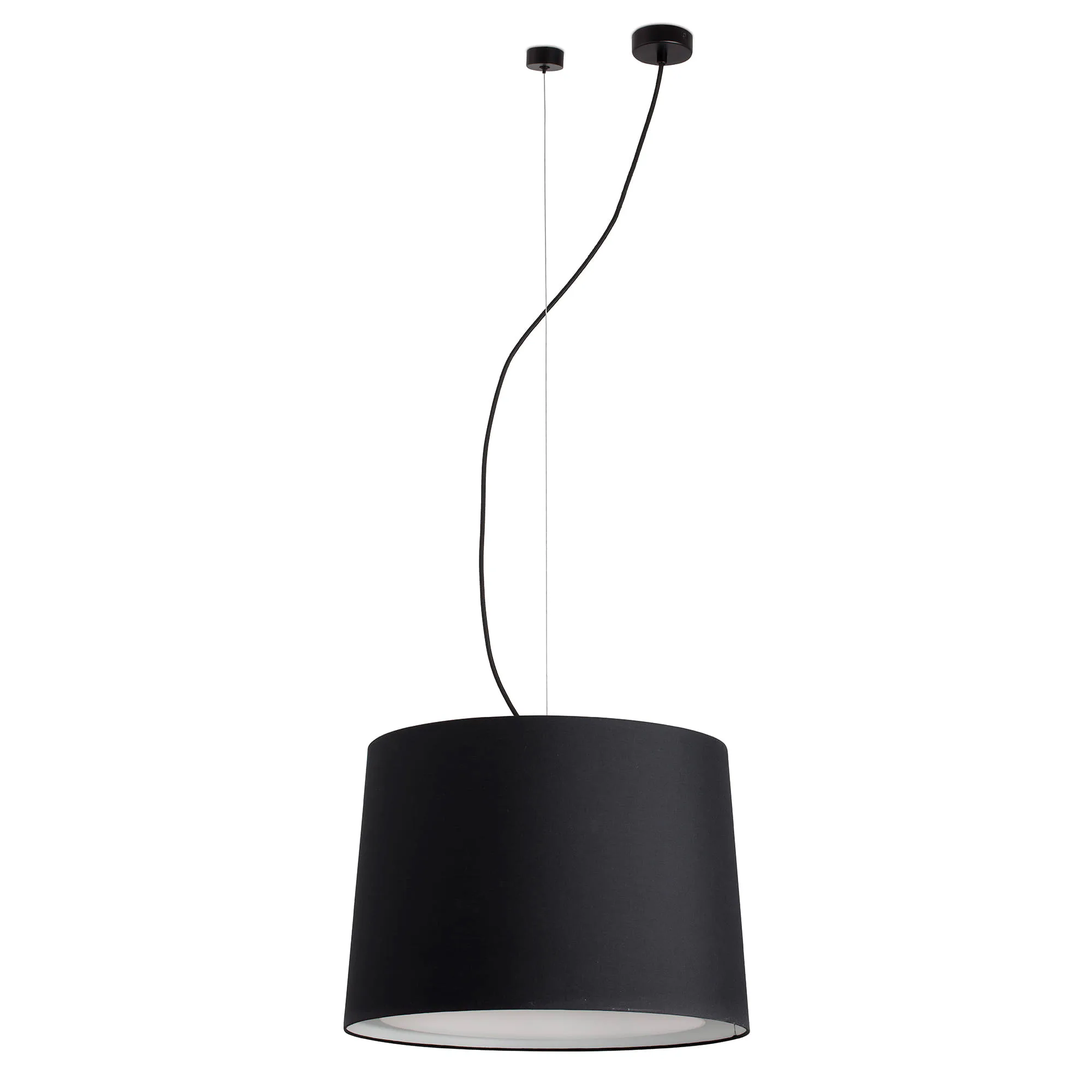 CONGA Lámpara colgante negra/negra ø450 principal extra - FARO Barcelona
