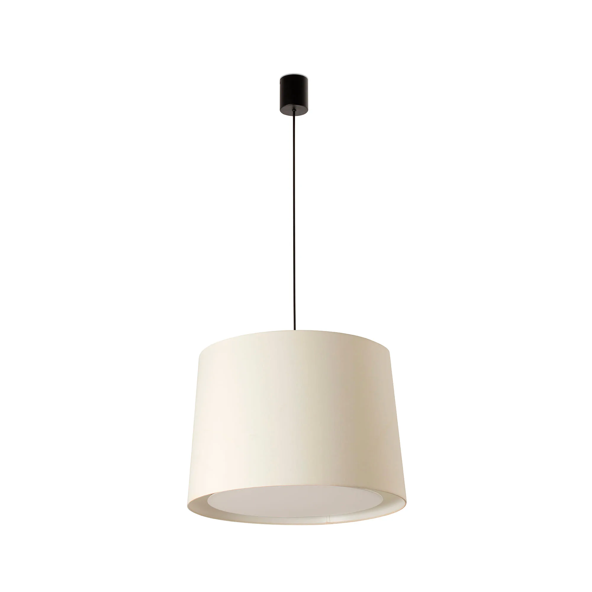CONGA Lámpara colgante simple negra/blanca principal extra - FARO Barcelona