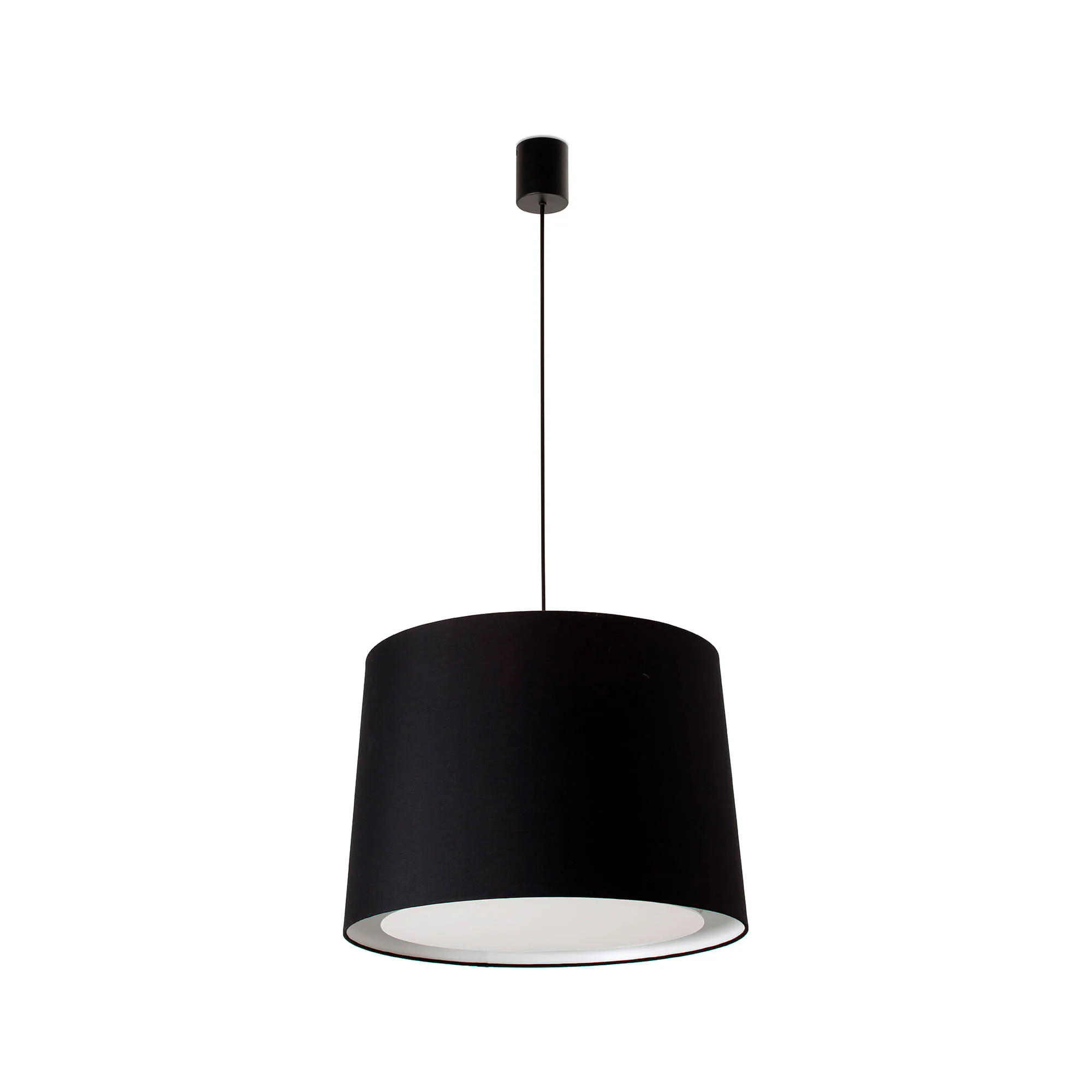 CONGA Lámpara colgante simple negra/negra principal extra - FARO Barcelona
