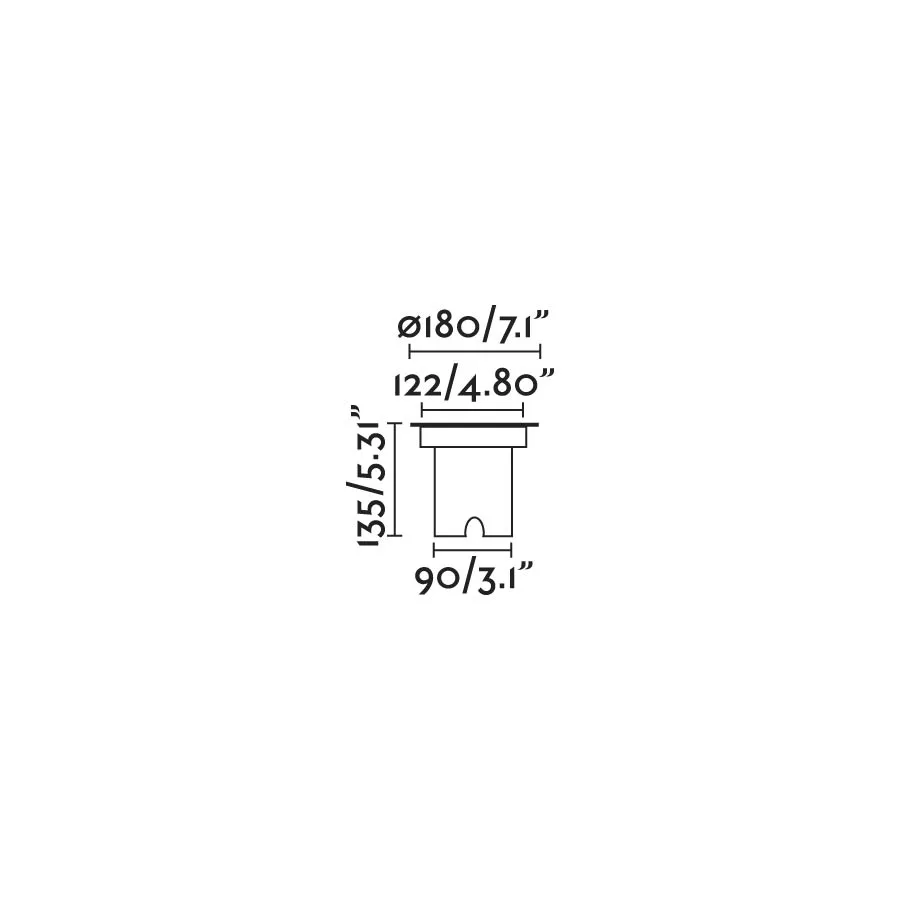 GEISER 180 Lámpara empotrable orientable gris 10° 15W ficha tecnica - FARO Barcelona