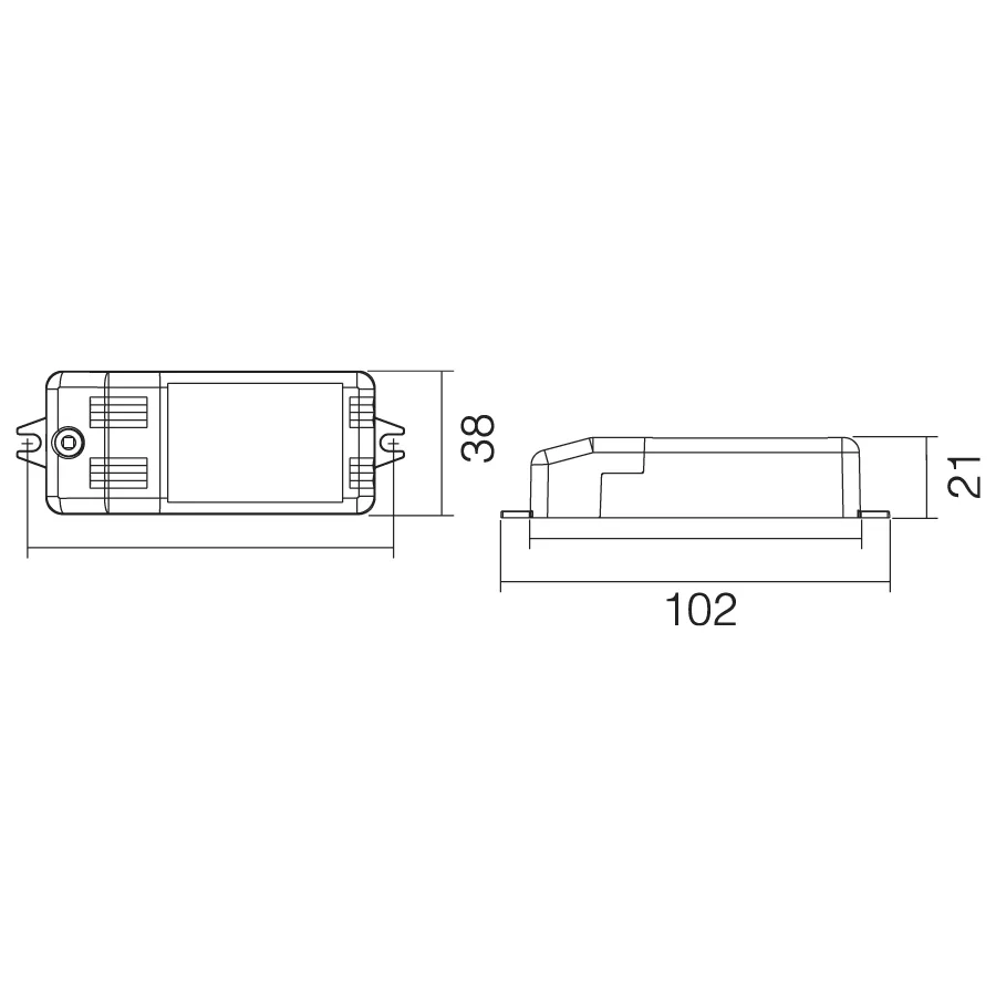 Driver 4-10W 350mA DC 12-28V triac lc ficha tecnica - FARO Barcelona